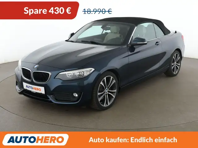 BMW 228 228i Sport Line Aut.*TEMPO*CAM*PDC*SHZ*