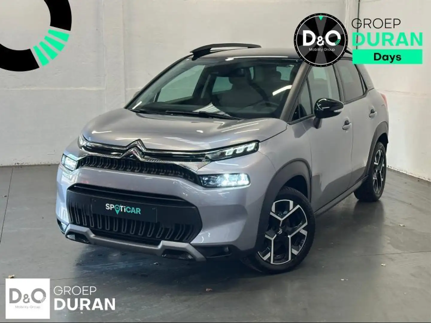 Citroen C3 Aircross Shine Pack 1.2 110 Man.6 Grijs - 1