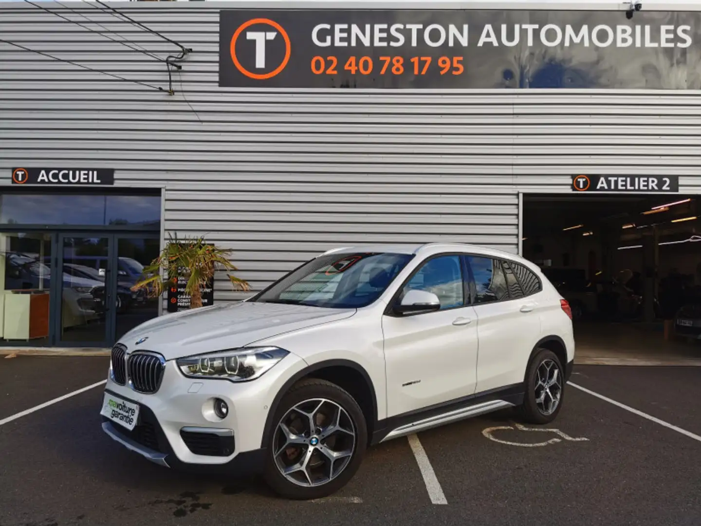 BMW X1 (F48) SDRIVE18DA 150CH XLINE Blanc - 1
