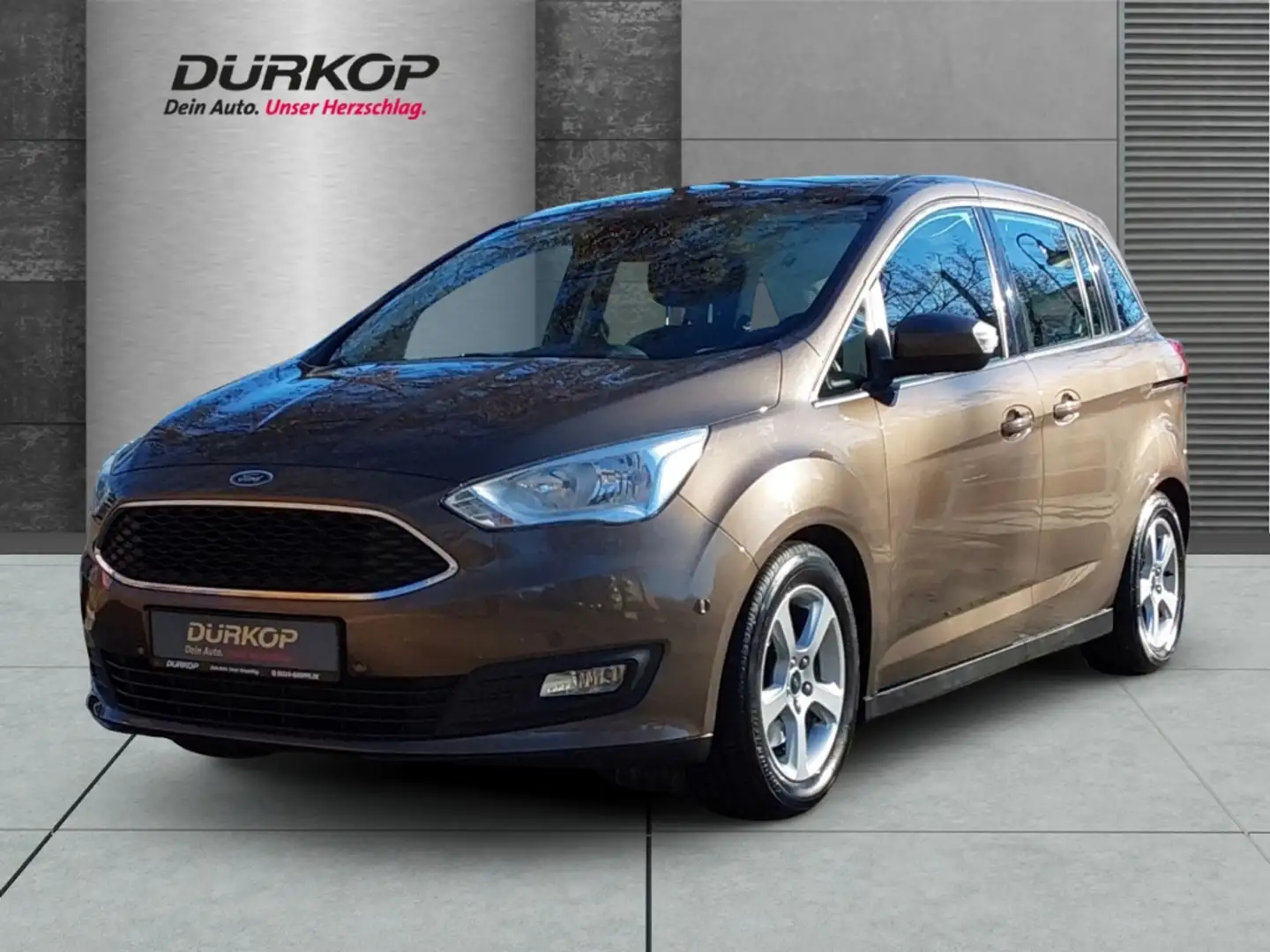 Ford Grand C-Max Cool&Connect Navi Mehrzonenklima SHZ LenkradHZG To Bruin - 1