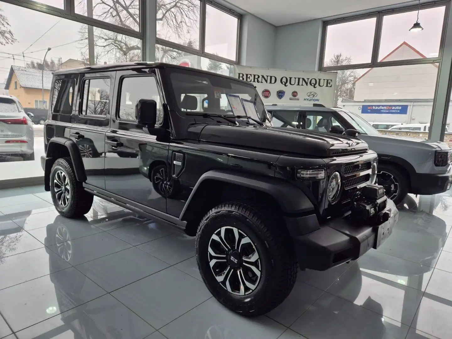 BAW 212 NEU! Offroader Seilwinde Schwarz - 2