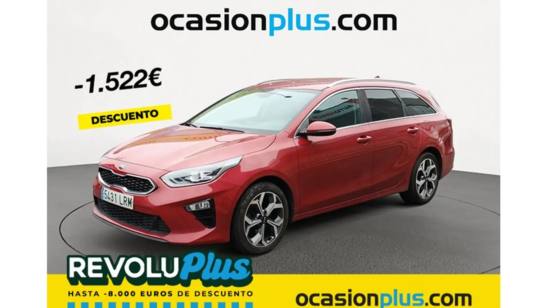 Kia Ceed / cee'd 1.0 T-GDI Eco-Dynamics Tech 120 Rouge - 1