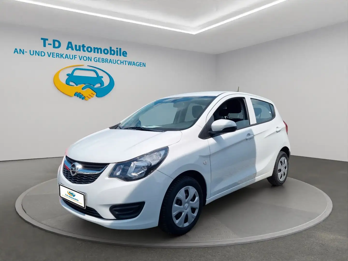 Opel Karl Edition; Automatik* aus 1.HAND* TÜV NEU Weiß - 1