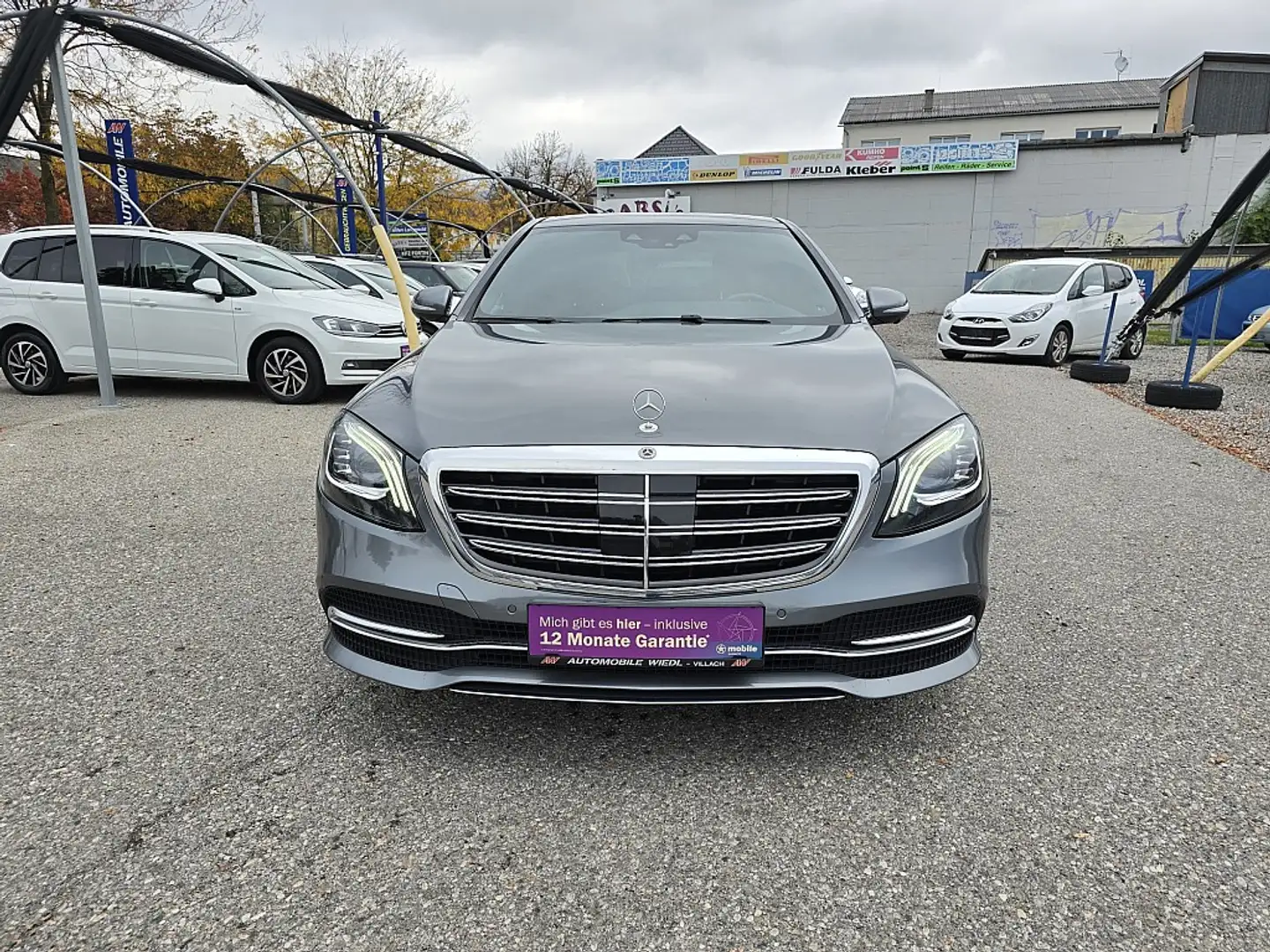 Mercedes-Benz S 350 d 4MATIC Aut. Gris - 2