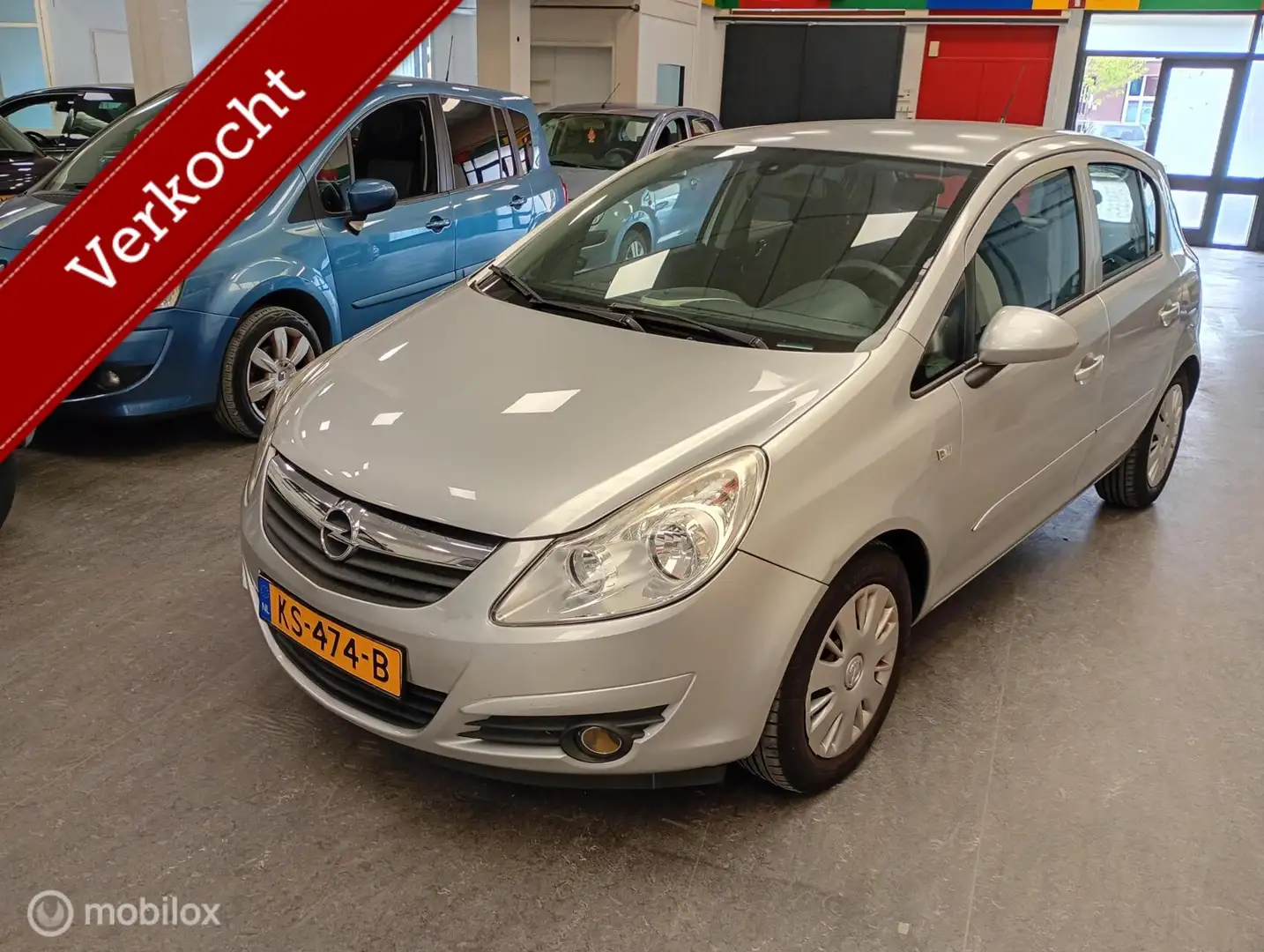 Opel Corsa 1.2-16V Business Airco / 4Drs / Apk 03-09-2026 Grigio - 1