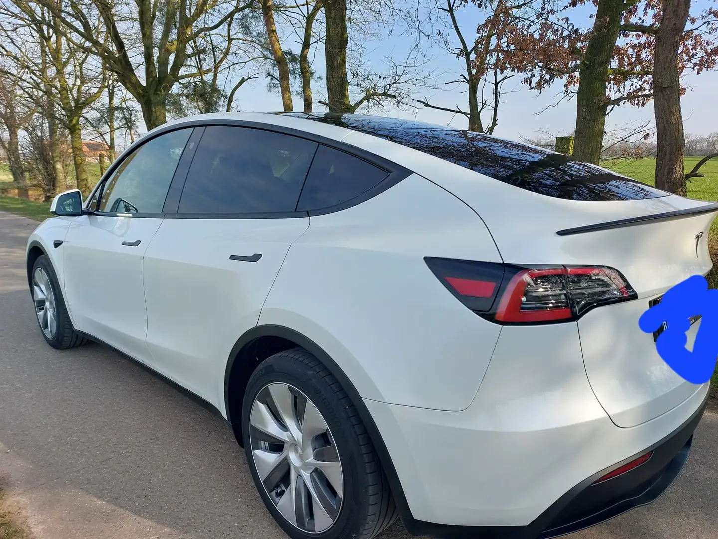 Tesla Model Y Model Y Long Range Dual Motor AWD Trekhaak Blanc - 1