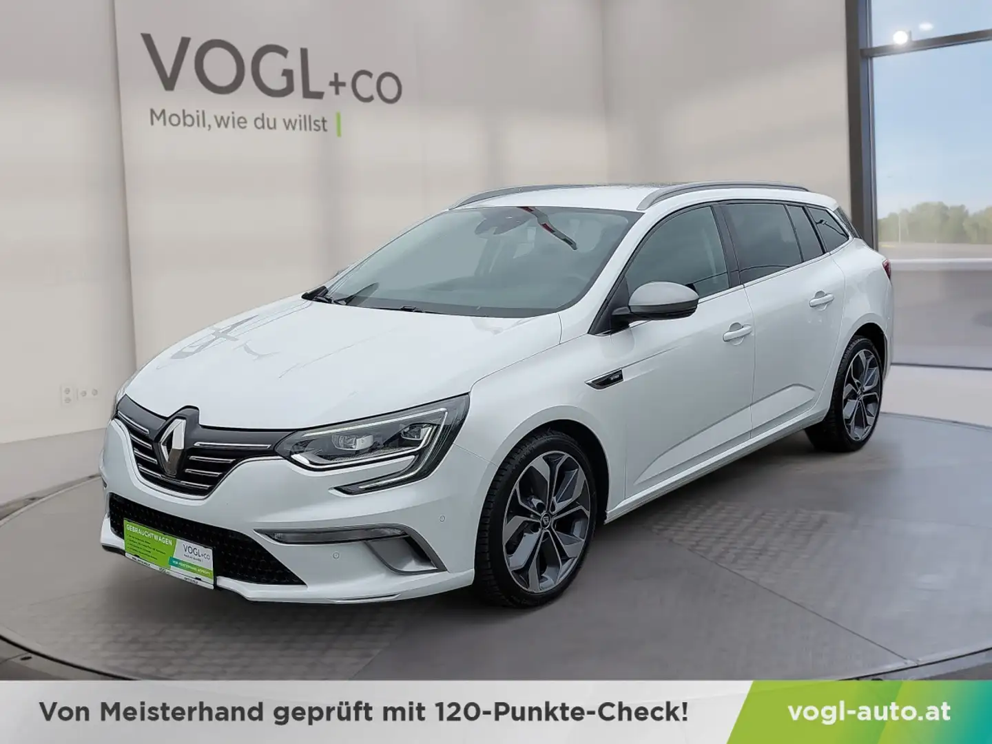 Renault Megane Grandtour GT-Line dCi 110 Weiß - 1