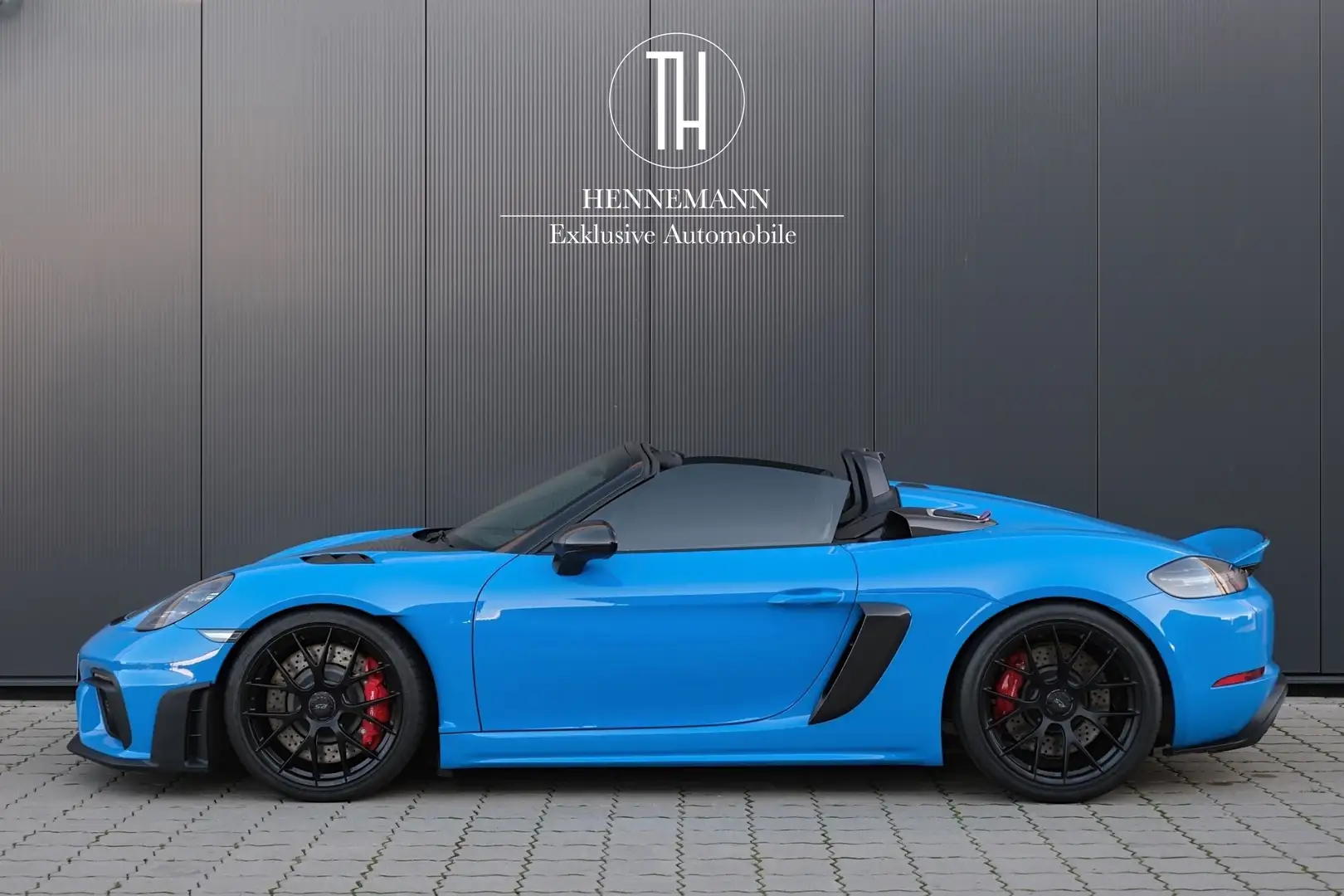Porsche 718 Spyder 718 Spyder RS*Weissach*Carbon*BOSE*Magnesium*PPF* Blau - 2