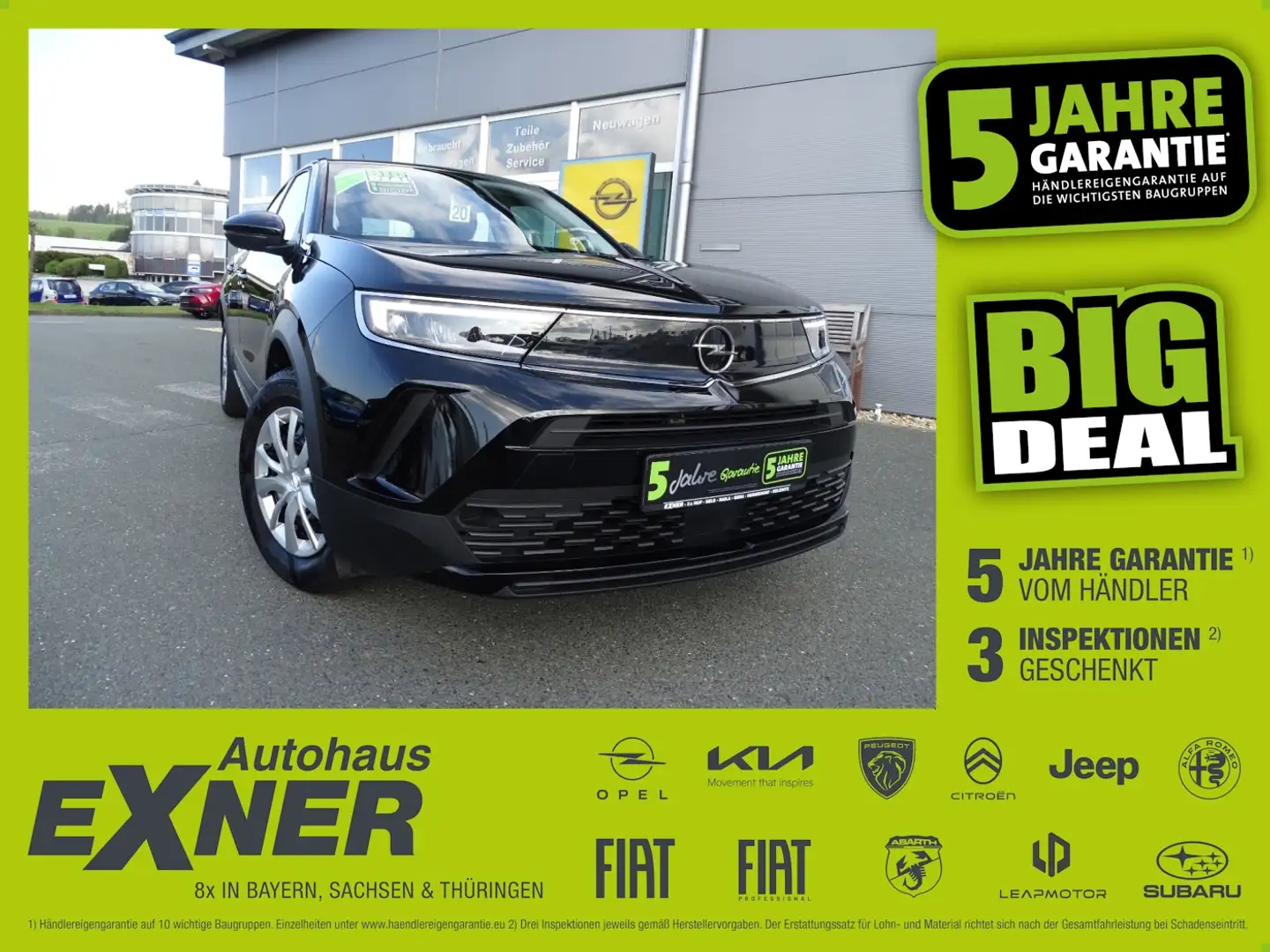 Opel Mokka 1.2 Turbo *DAB*LED Noir - 1