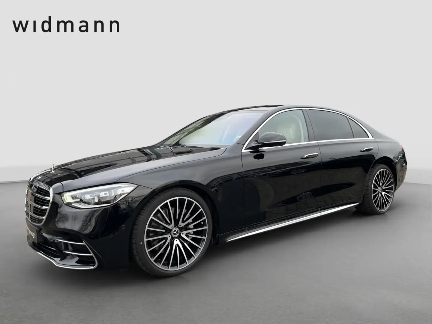 Mercedes-Benz S 450 d 4MATIC Limousine Langversion 2xKlima 360 Schwarz - 1