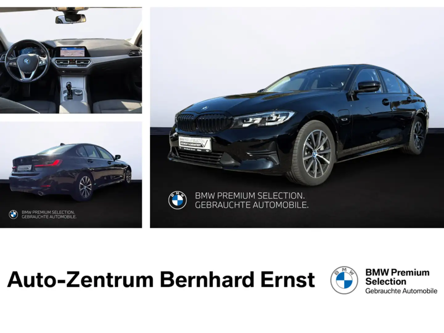 BMW 330 e Advantage HIFI Lenkradheizung DAB Noir - 1