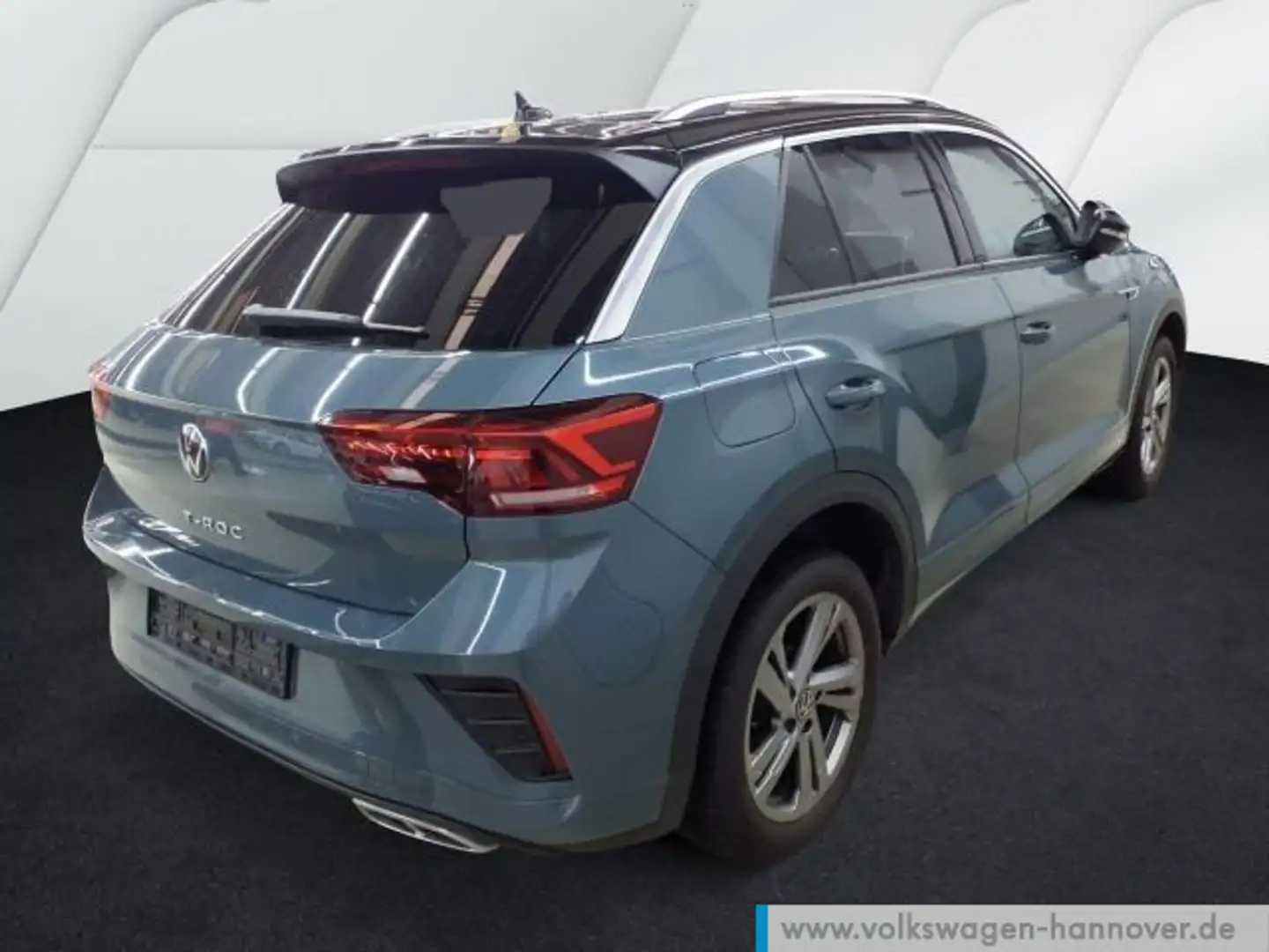 Volkswagen T-Roc 2.0 TDI DSG R-Line Navi AHK LED DigCockpit Blau - 2