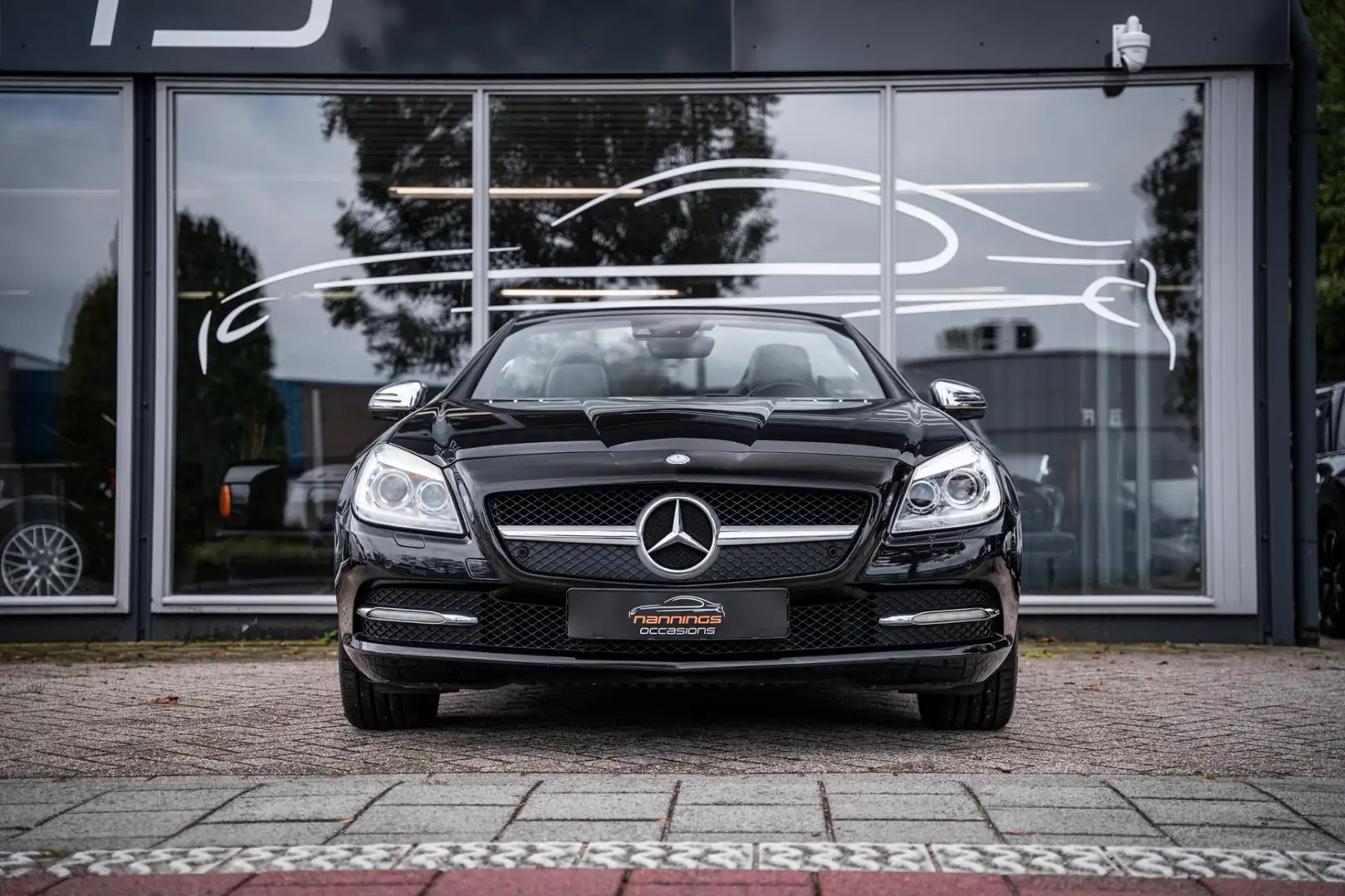 Mercedes-Benz SLK 200 Airscarf|Nekverwarmer|Navigatie|Stoelverwarming|Le Zwart - 2