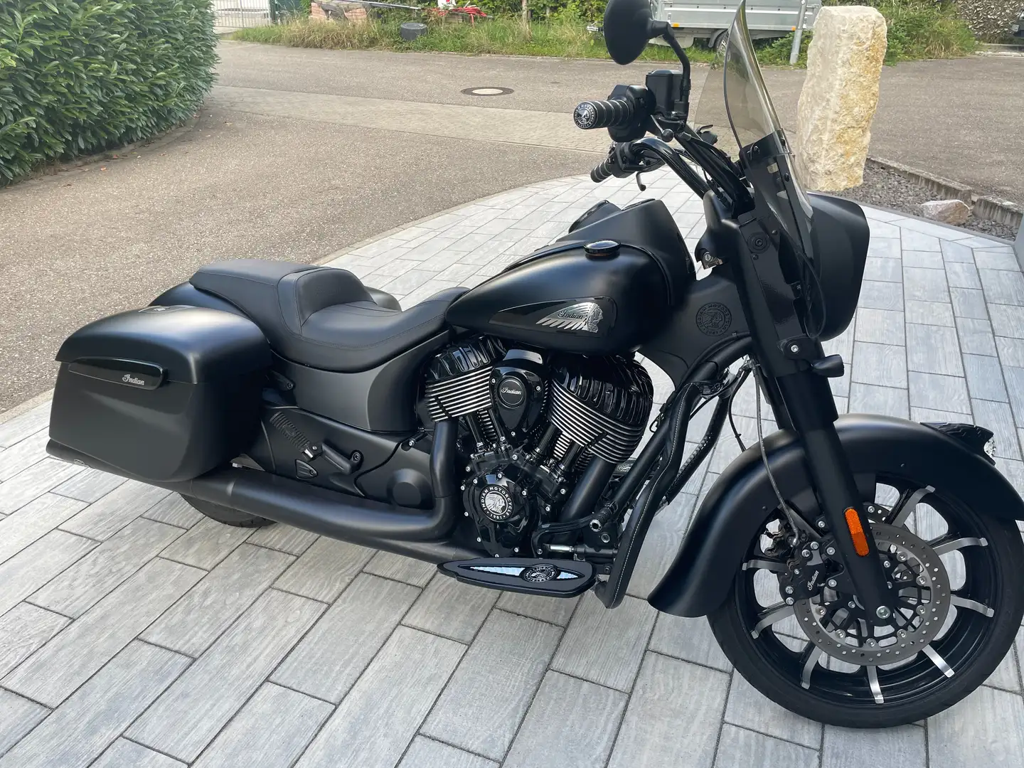 Indian Springfield Dark Horse Czarny - 2