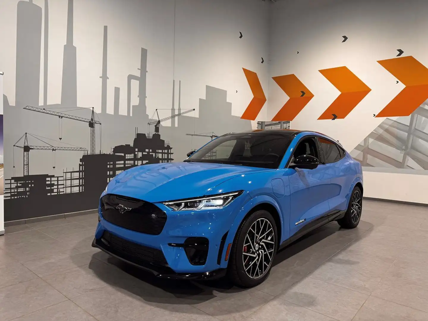 Ford Mustang Mach-E 91 kWh AWD GT - Daginschrijving Bleu - 2