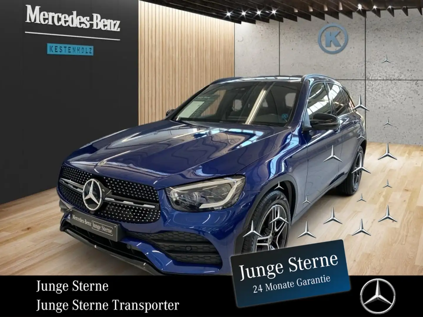 Mercedes-Benz GLC 400 d 4M *AMG*Night*MBUX*StHz*KAMERA*AHK*SHZ Albastru - 1