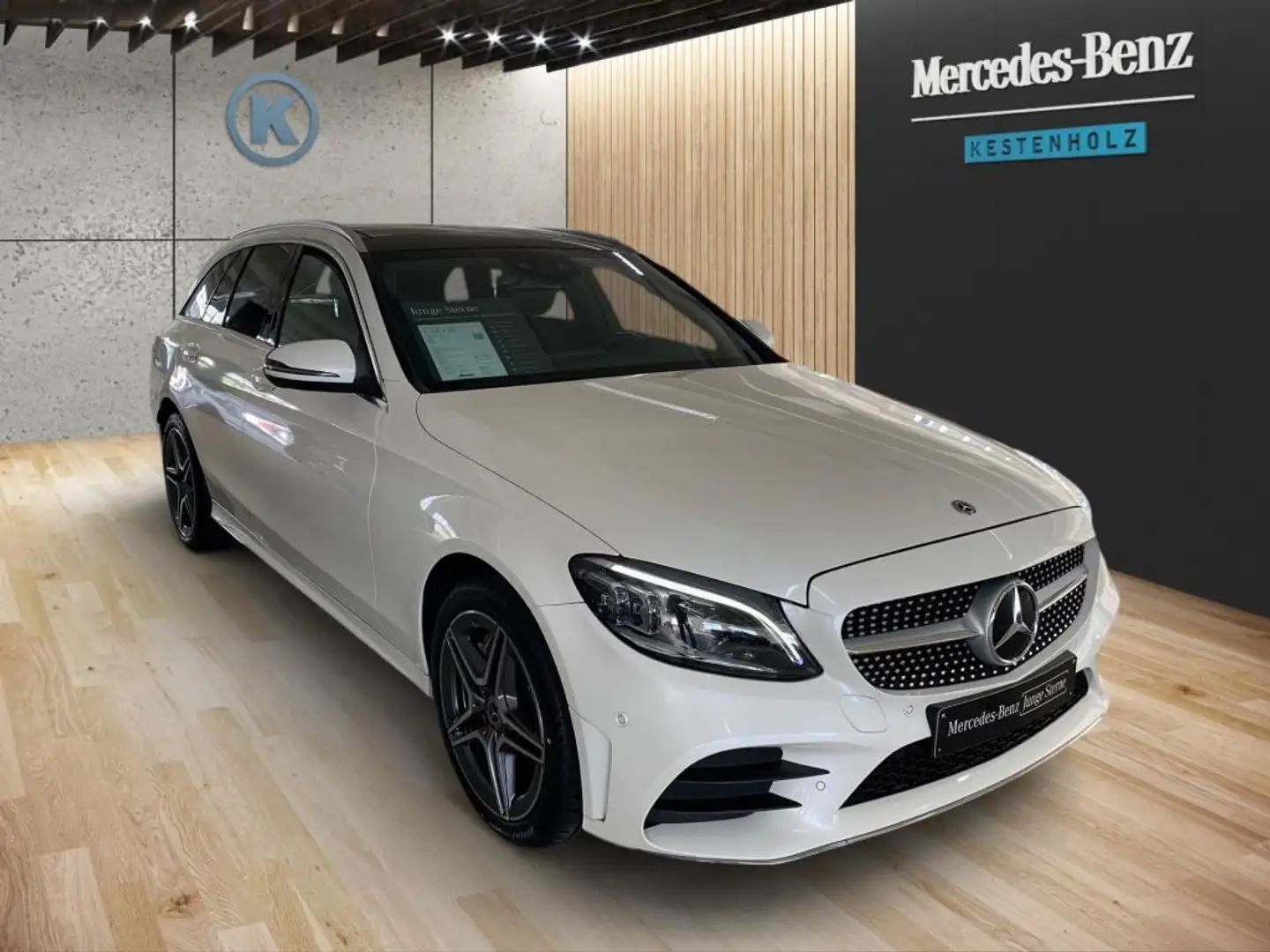 Mercedes-Benz C 400 T 4M *AMG*PANO*MEMORY*KAMREA*BURMESTER* Weiß - 2