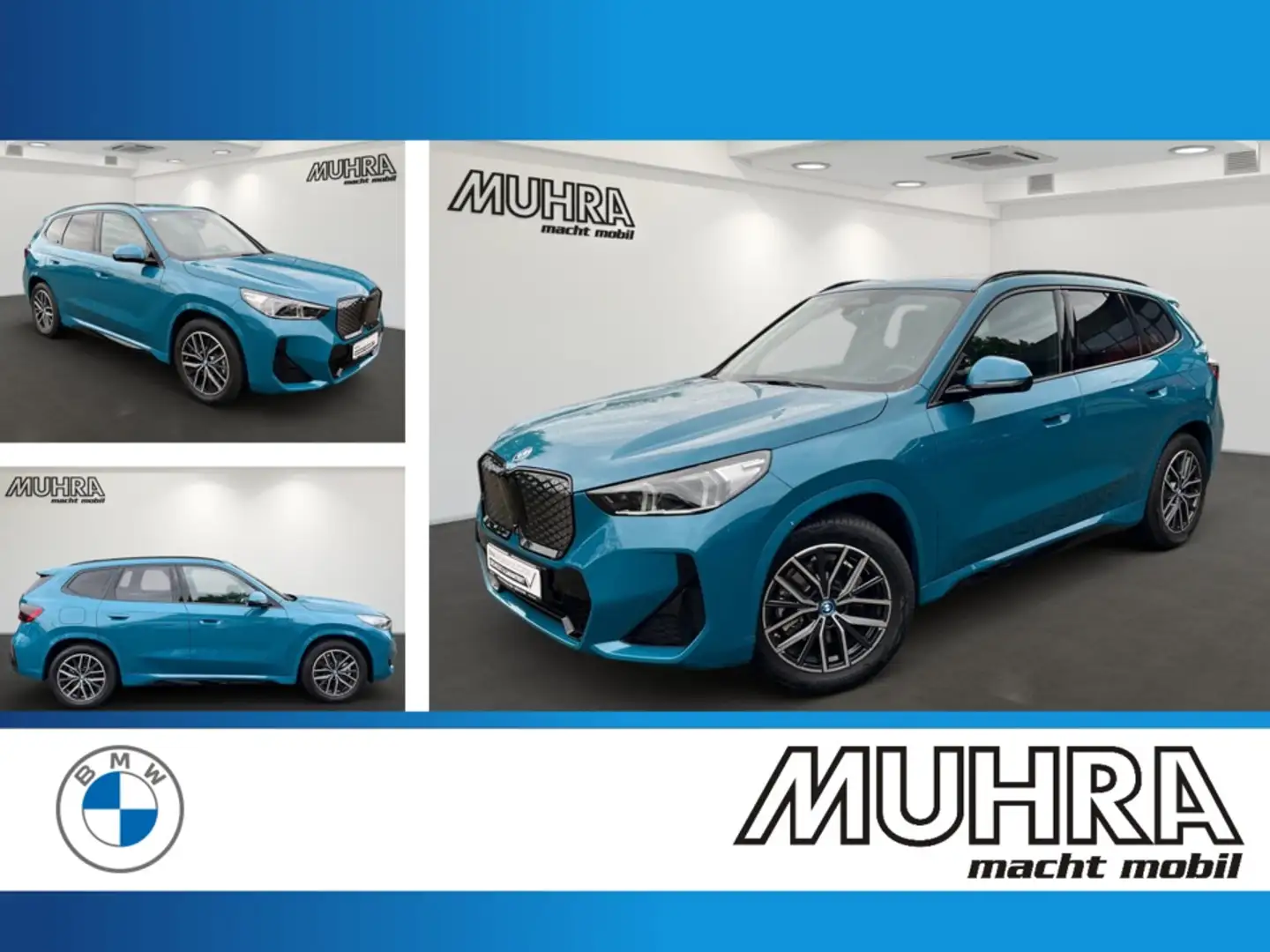 BMW iX1 xDrive30 M Sport Pano HUD AHK H/K PA+ LC Pro Bleu - 1