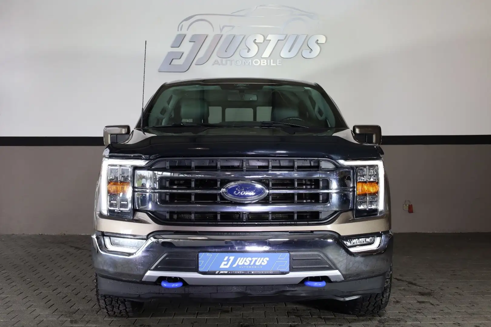 Ford F 150 F150 5.0 V8 SuperCrew/KAMERA/AHK/SHZ/SBL/TTW/R18 Gris - 2