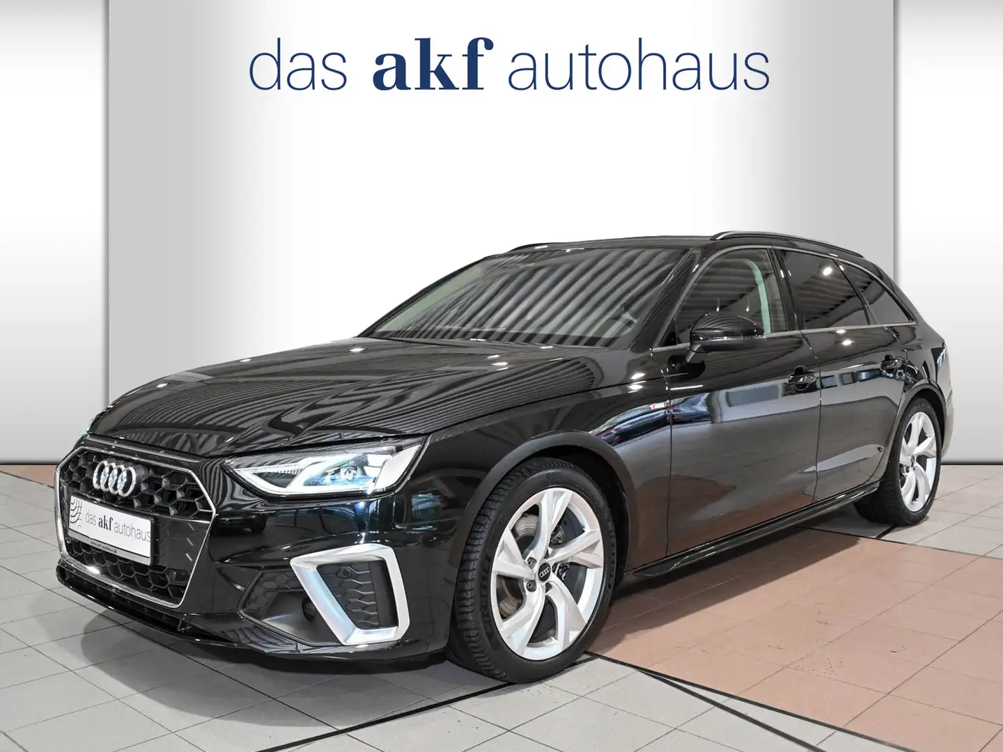 Audi A4 AVANT S-LINE 2.0TDI 35 Autom.-AHK*MMI*LED*DAB+* Schwarz - 1