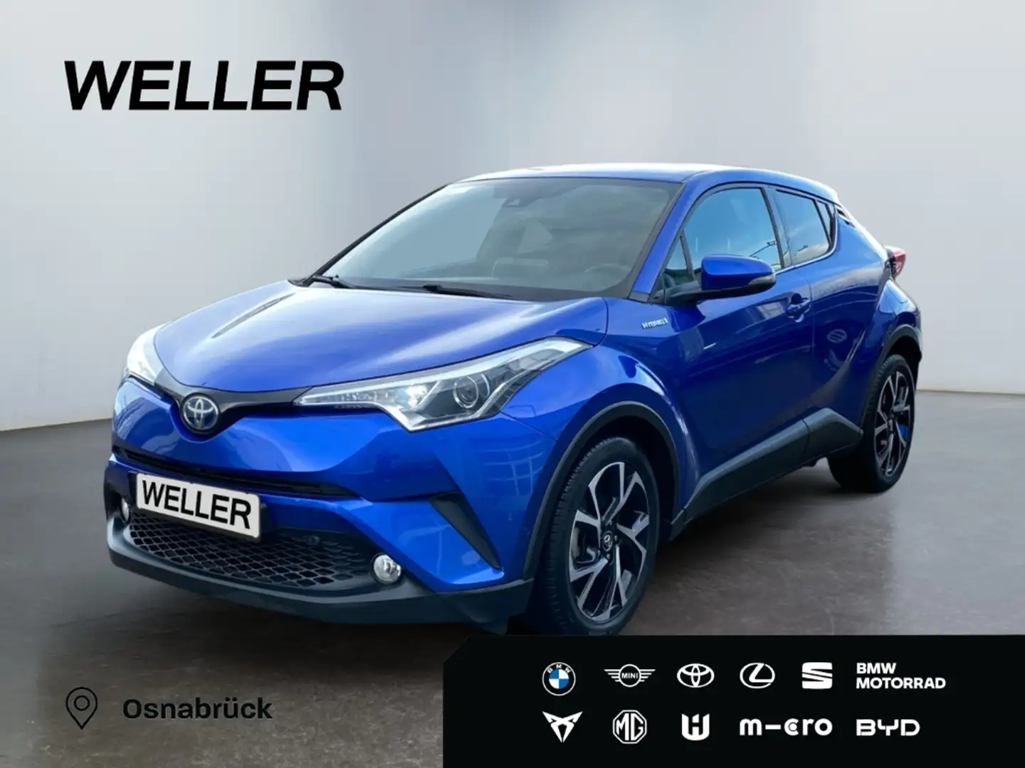 Toyota C-HR 1.8 Hybrid Club *ACC*Kamera*SHZ*SmartKey*DAB* Blau - 1