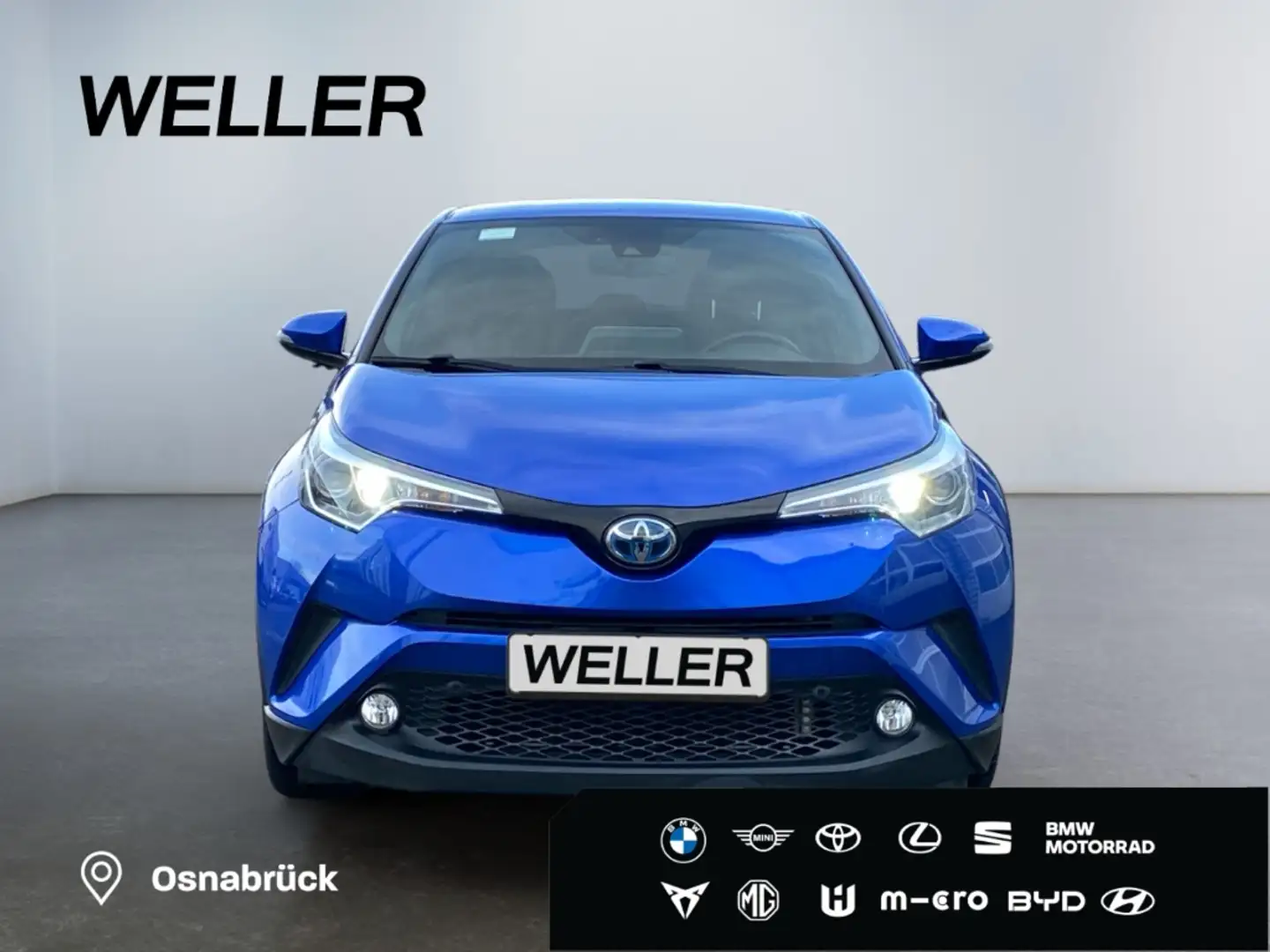 Toyota C-HR 1.8 Hybrid Club *ACC*Kamera*SHZ*SmartKey*DAB* Blau - 2