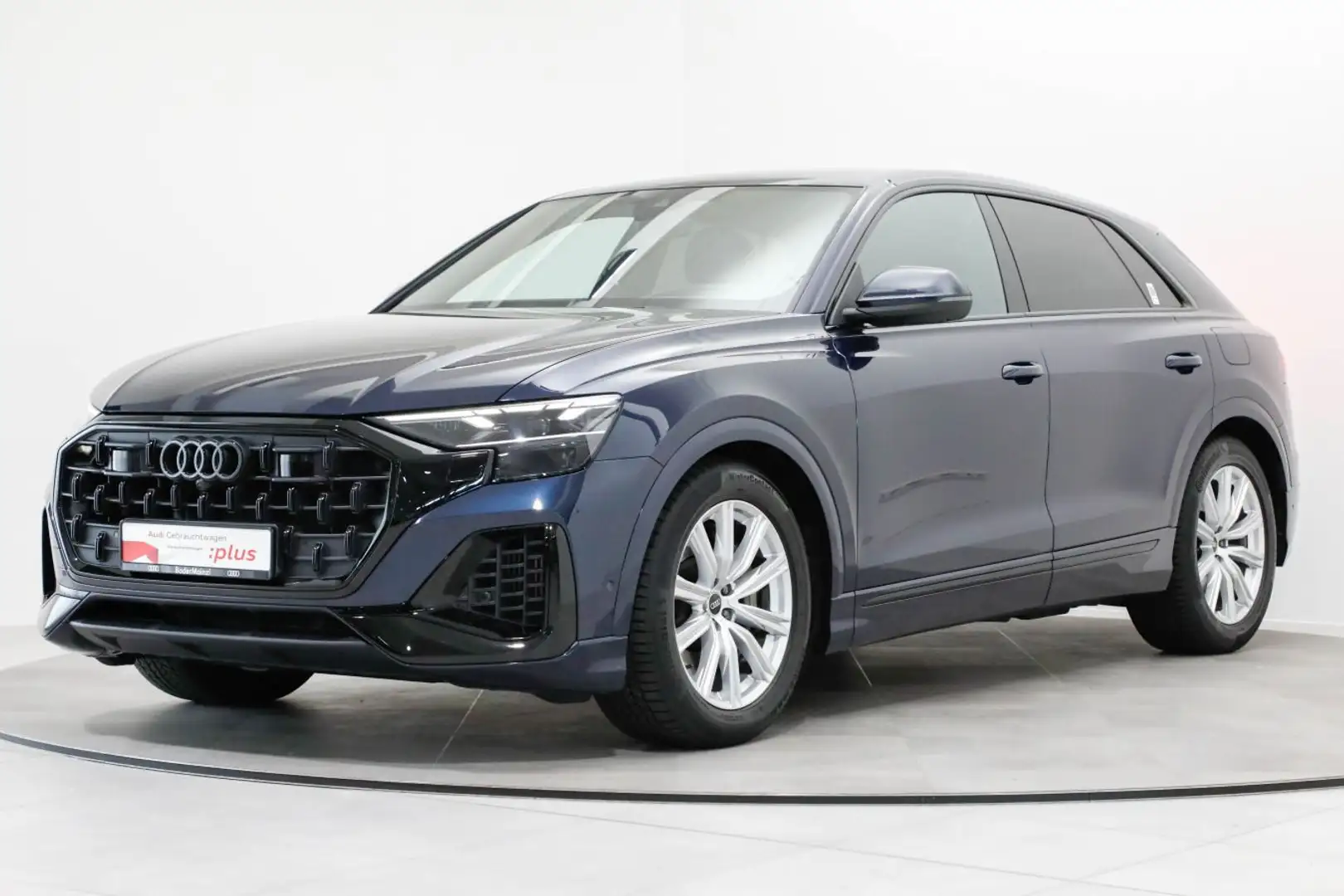 Audi Q8 55 TFSIe quattro AHK Matrix HUD 360° Luft ACC Azul - 2