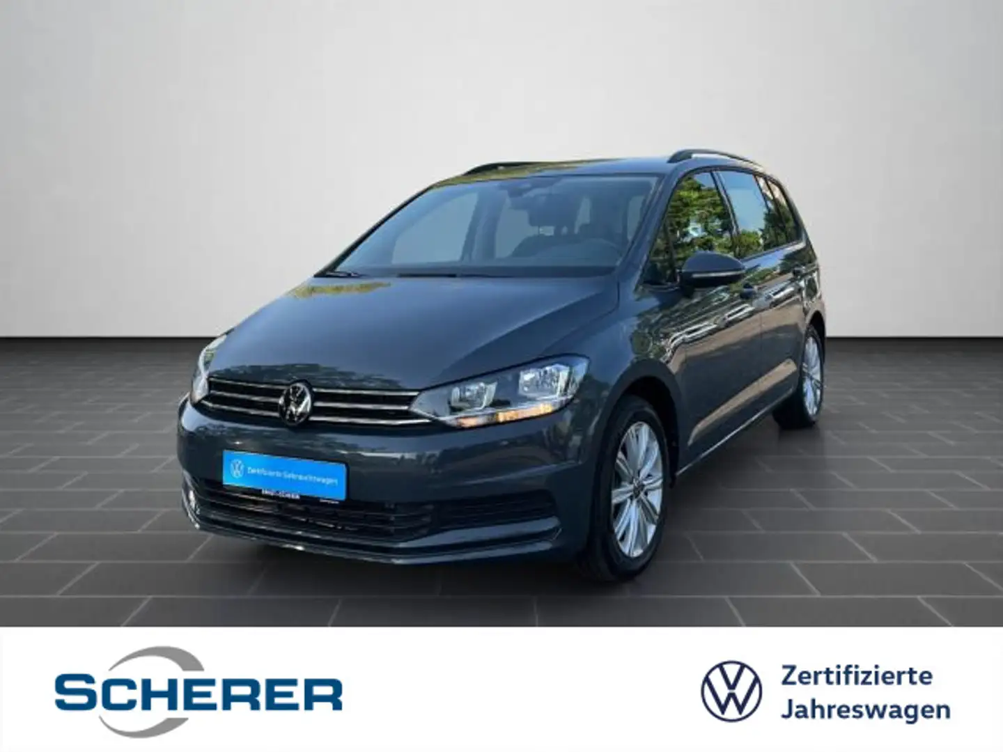 Volkswagen Touran 1.5 TSI Comfortline 7-Sitze+Kamera+ACC+Cl Grau - 1