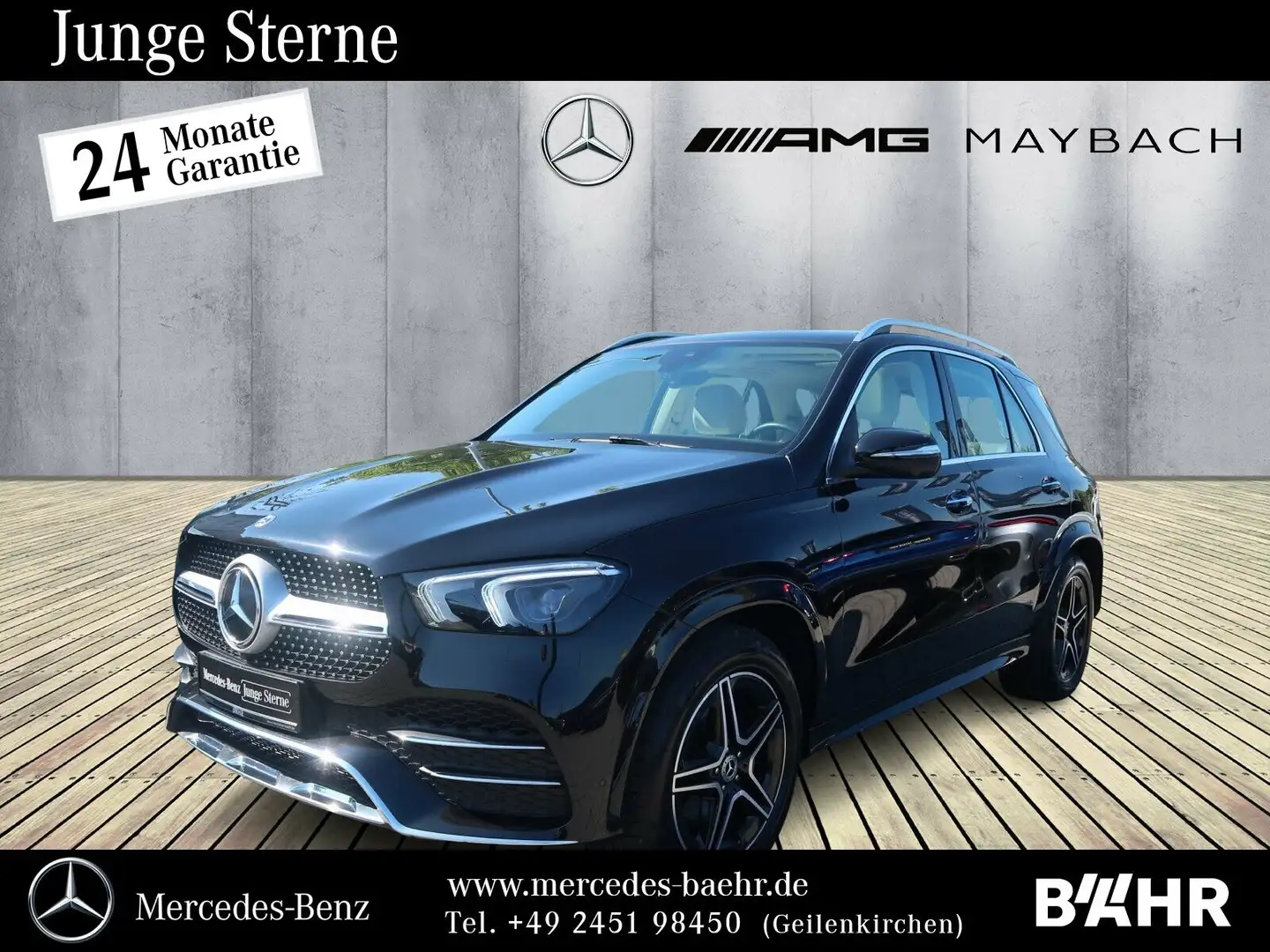 Mercedes-Benz GLE 300 GLE 300 d 4M AMG/MBUX-Navi/LED/360°/Pano/LMR-20" Negru - 1