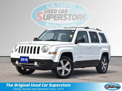 White 2016 Jeep Patriot SUV / Crossover Four-Wheel Drive Automatic
