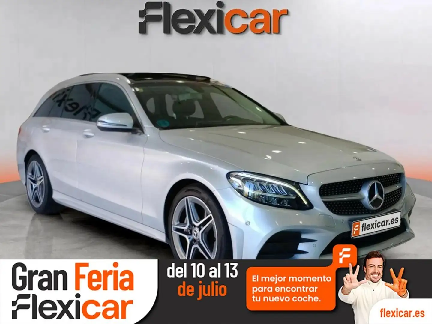 Mercedes-Benz C 220 d Estate Gris - 1