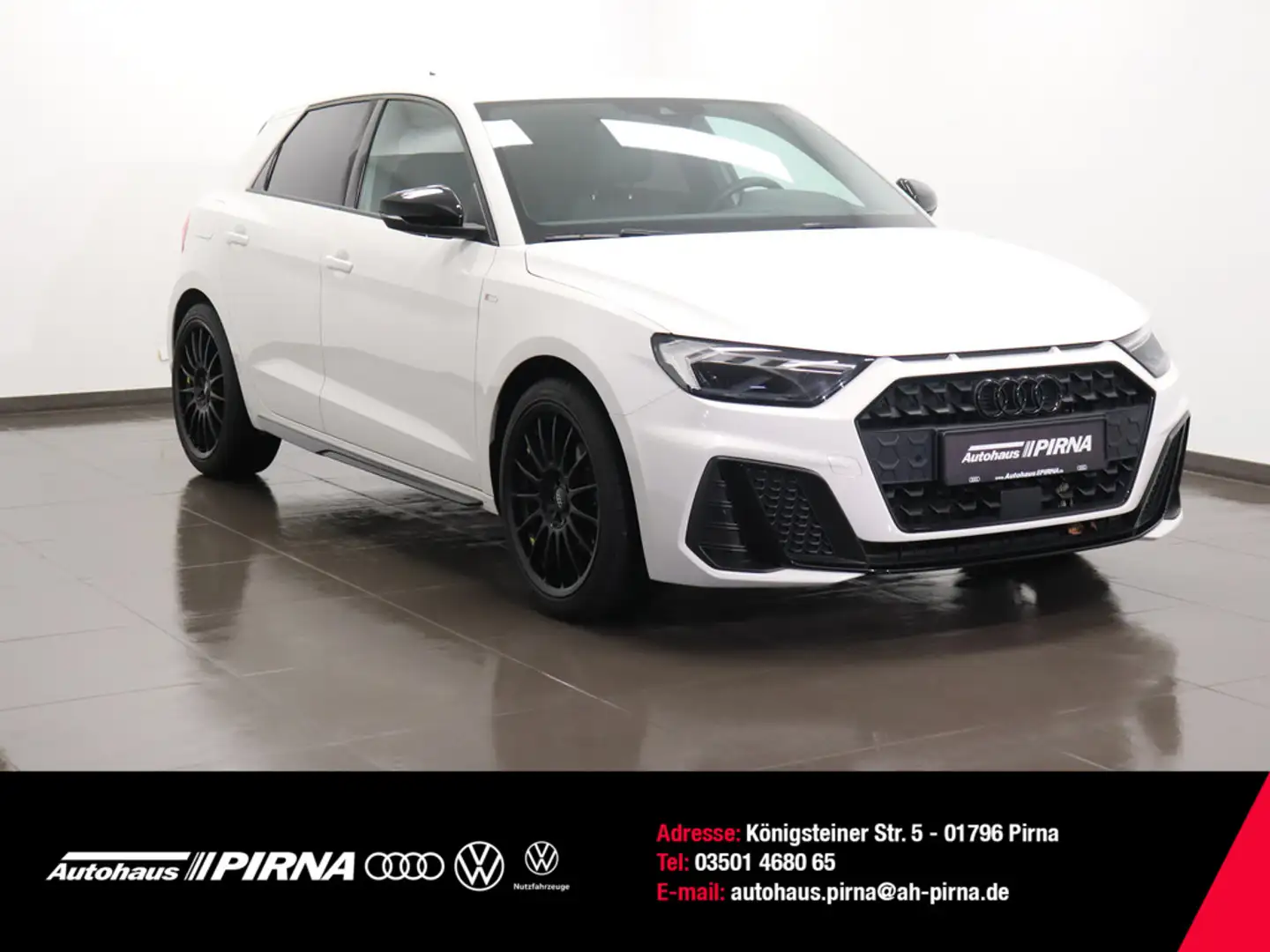 Audi A1 Sportback 35 TFSI S line S tronic LED Weiß - 1