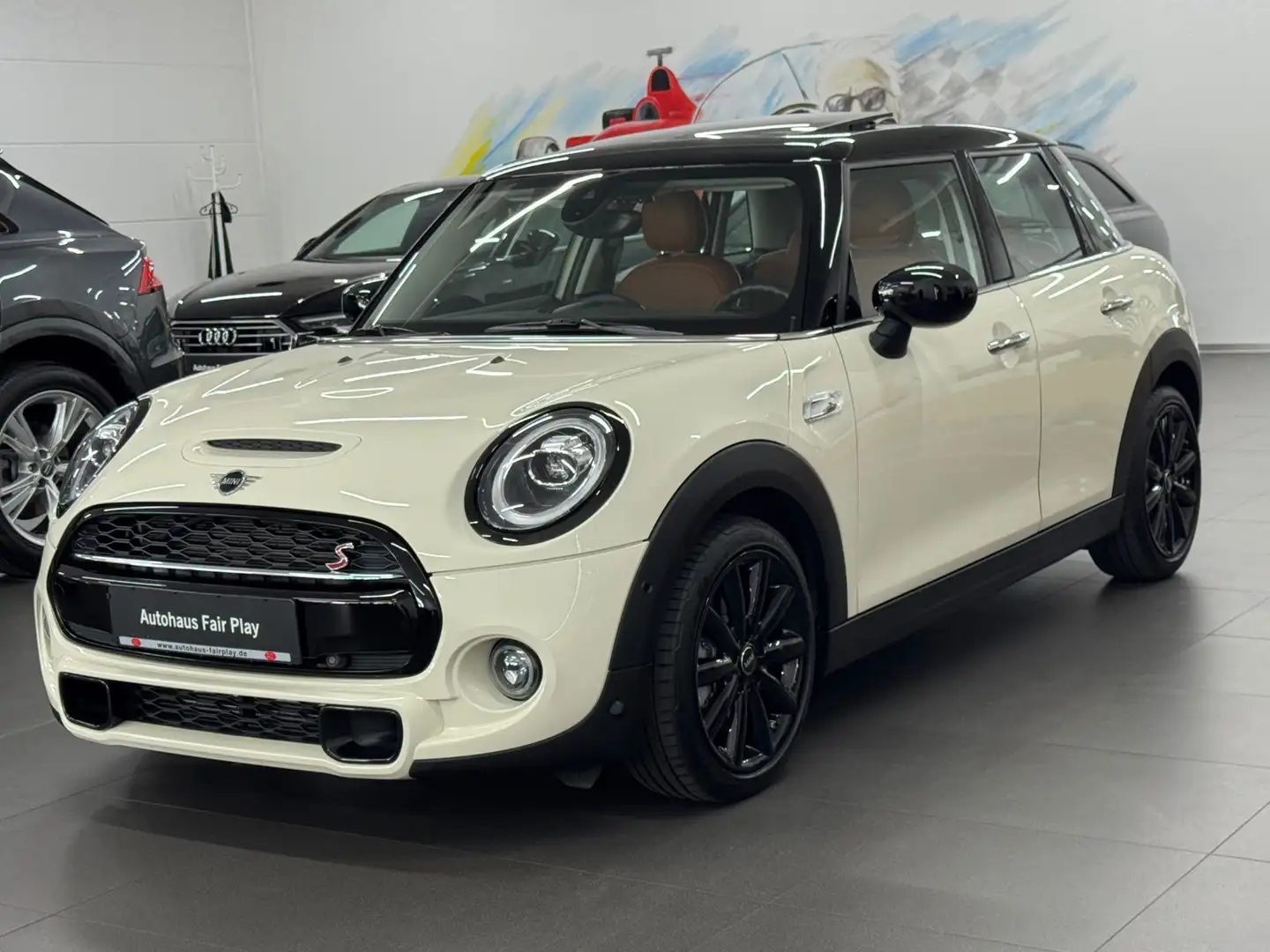 MINI Cooper S Aut. LED/PANO/LEDER/KAMERA/U-FREI/2.HD! Blanco - 1