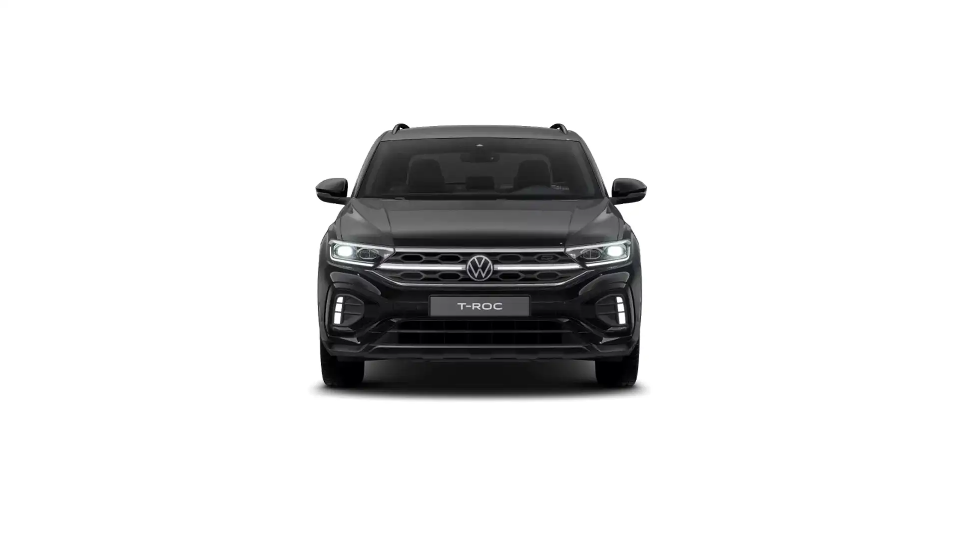 Volkswagen T-Roc T-ROC R-Line 1.5 TSI, NAVI, AHK, RFK, MATRIX, AC Schwarz - 2