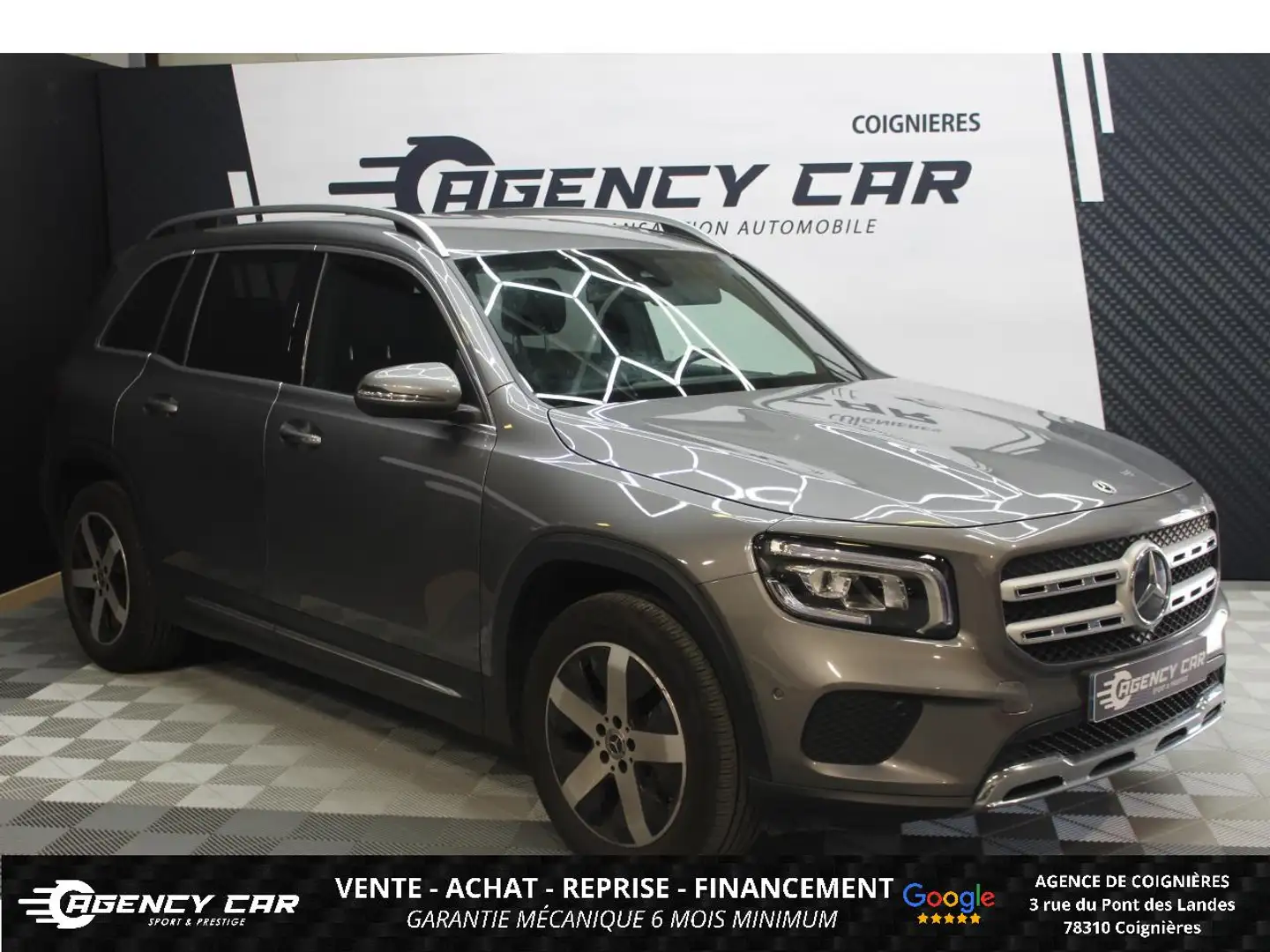 Mercedes-Benz GLB 200 200 d - 7 places - Suivi complet Mercedes Gris - 1