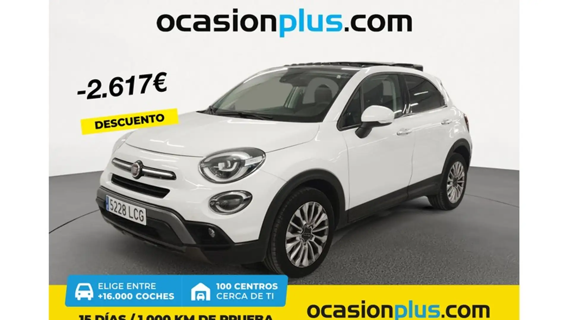 Fiat 500X 1.6Mjt S&S Cross 4x2 88kW Weiß - 1