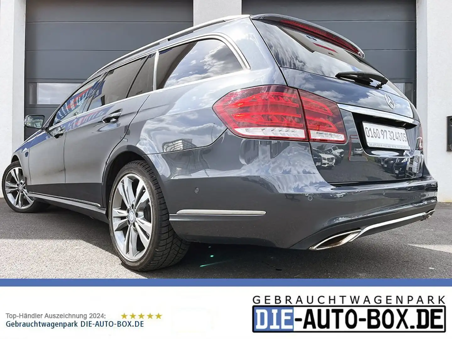 Mercedes-Benz E 350 Avantgarde 4Matic | 360 | AirMatic | Massage | 12M Gris - 2