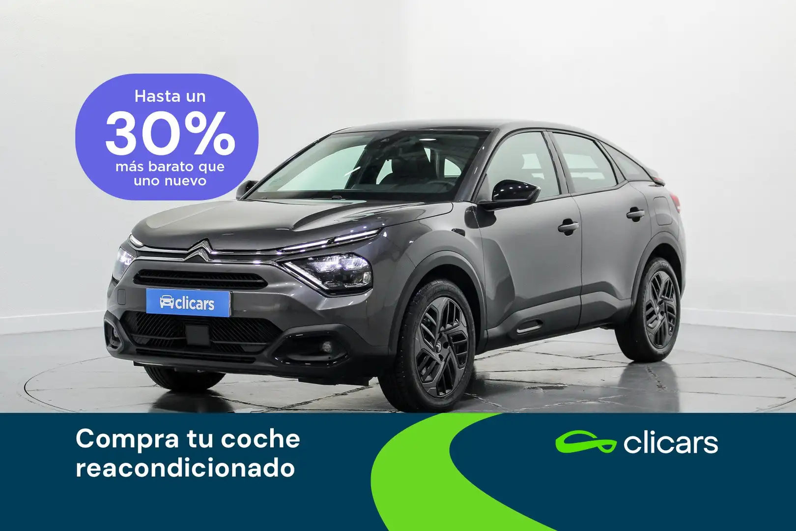 Citroen C4 1.5 BlueHDI S&S Plus EAT8 130 Gris - 1