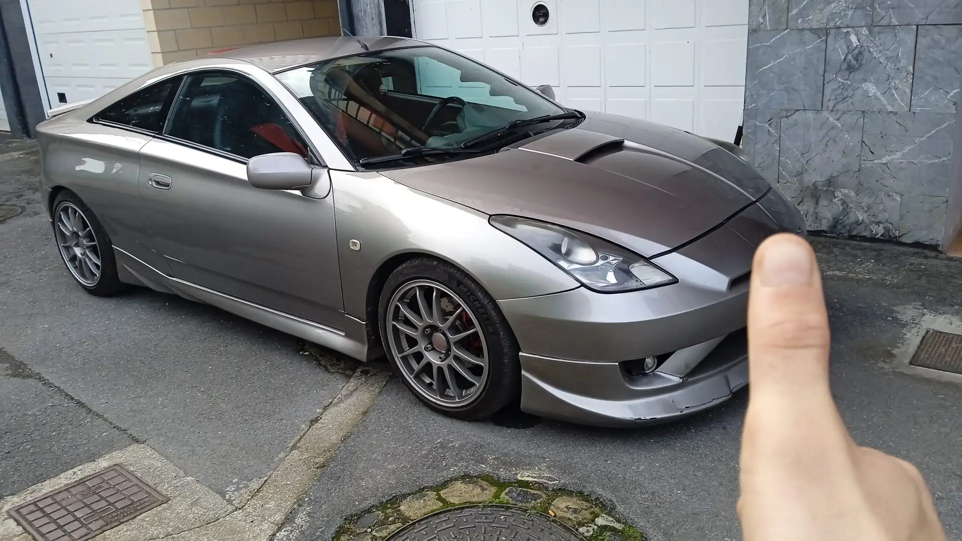 Toyota Celica t23 vvtli 2003 Argent - 2