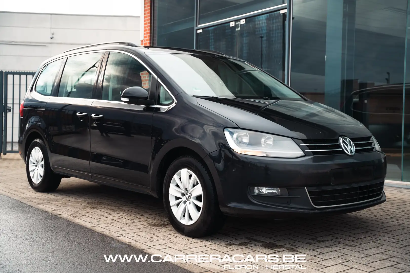 Volkswagen Sharan 2.0 TDi*|EURO 6*NAVI*CLIMA*CRUISE*PARK ASSIST*| Noir - 1