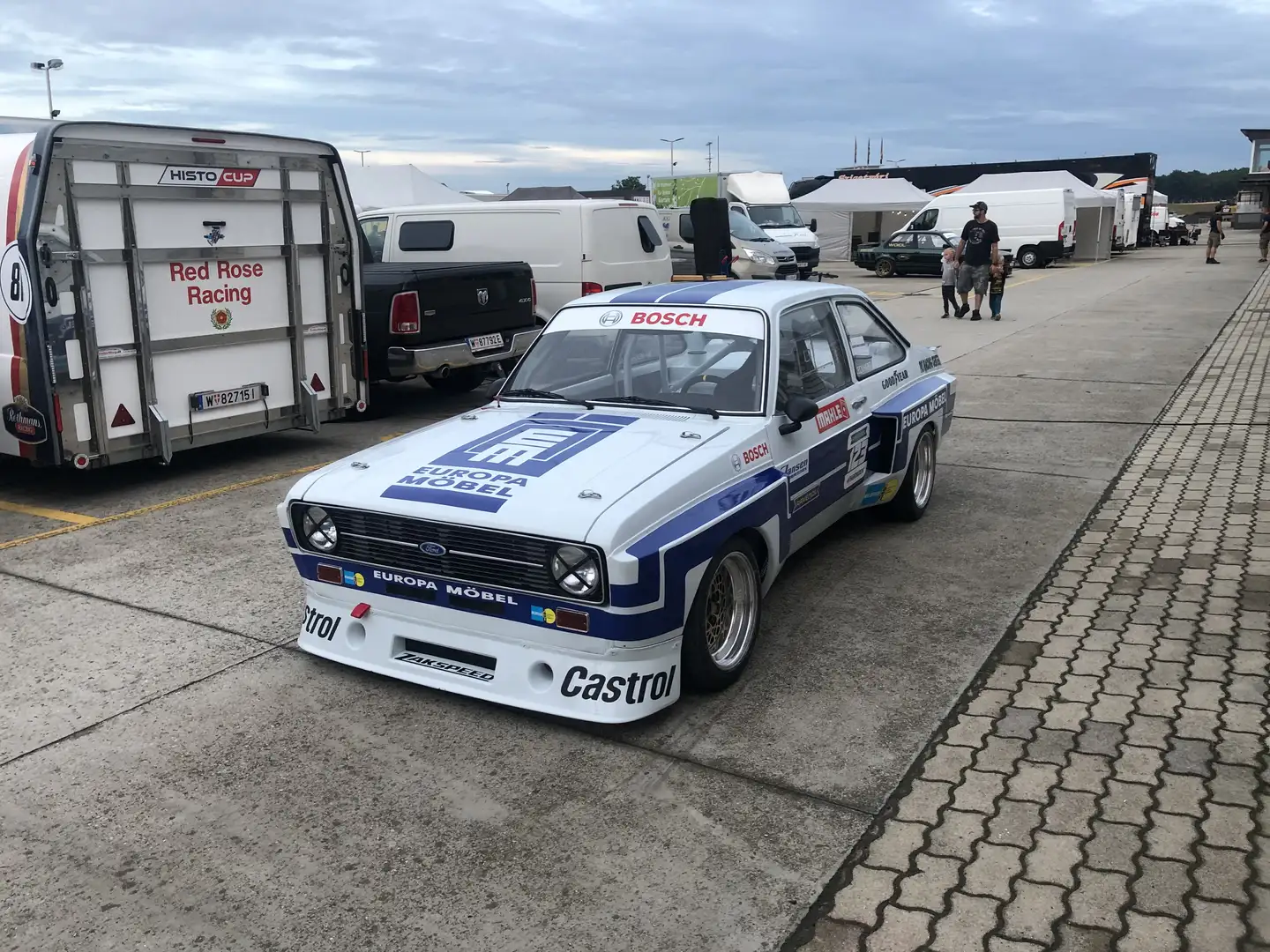 Ford Escort RS MK2 Zakspeed Weiß - 1