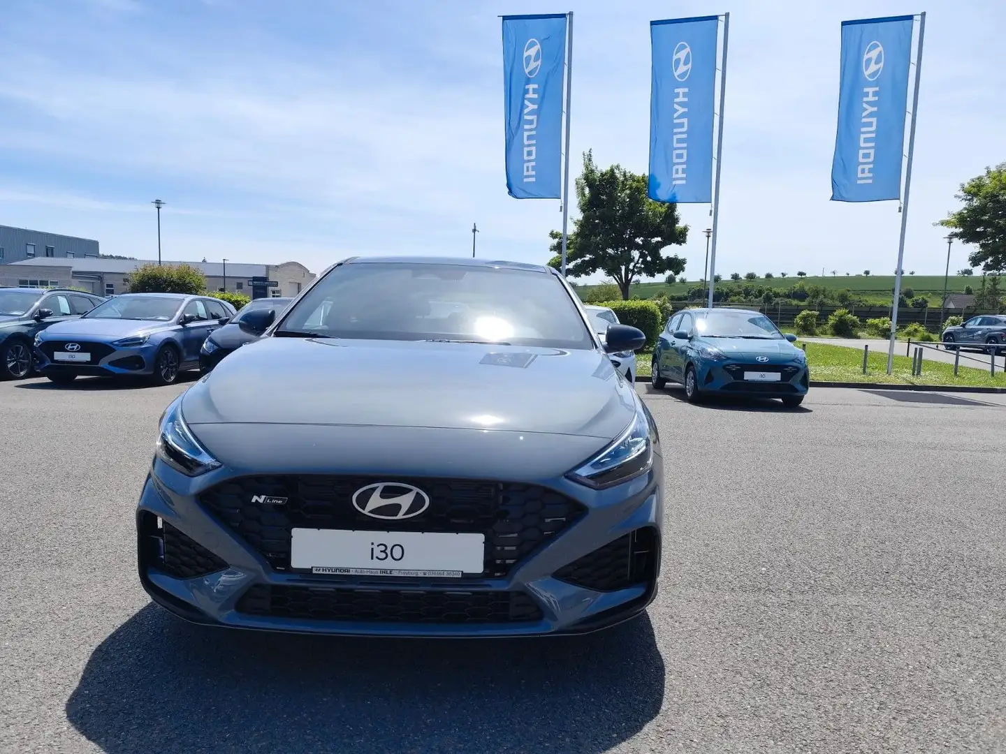 Hyundai i30 1.5 T-GDI Hybrid N Line DCT Gris - 2