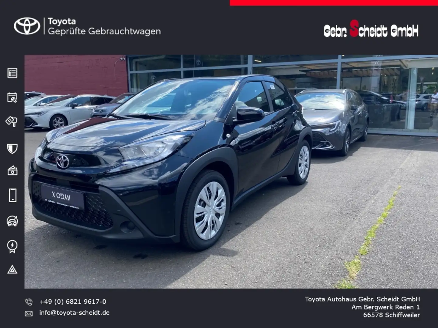Toyota Aygo X Business Edition Automatik 1.0 VVT-i EU6e Sitzheiz Schwarz - 1