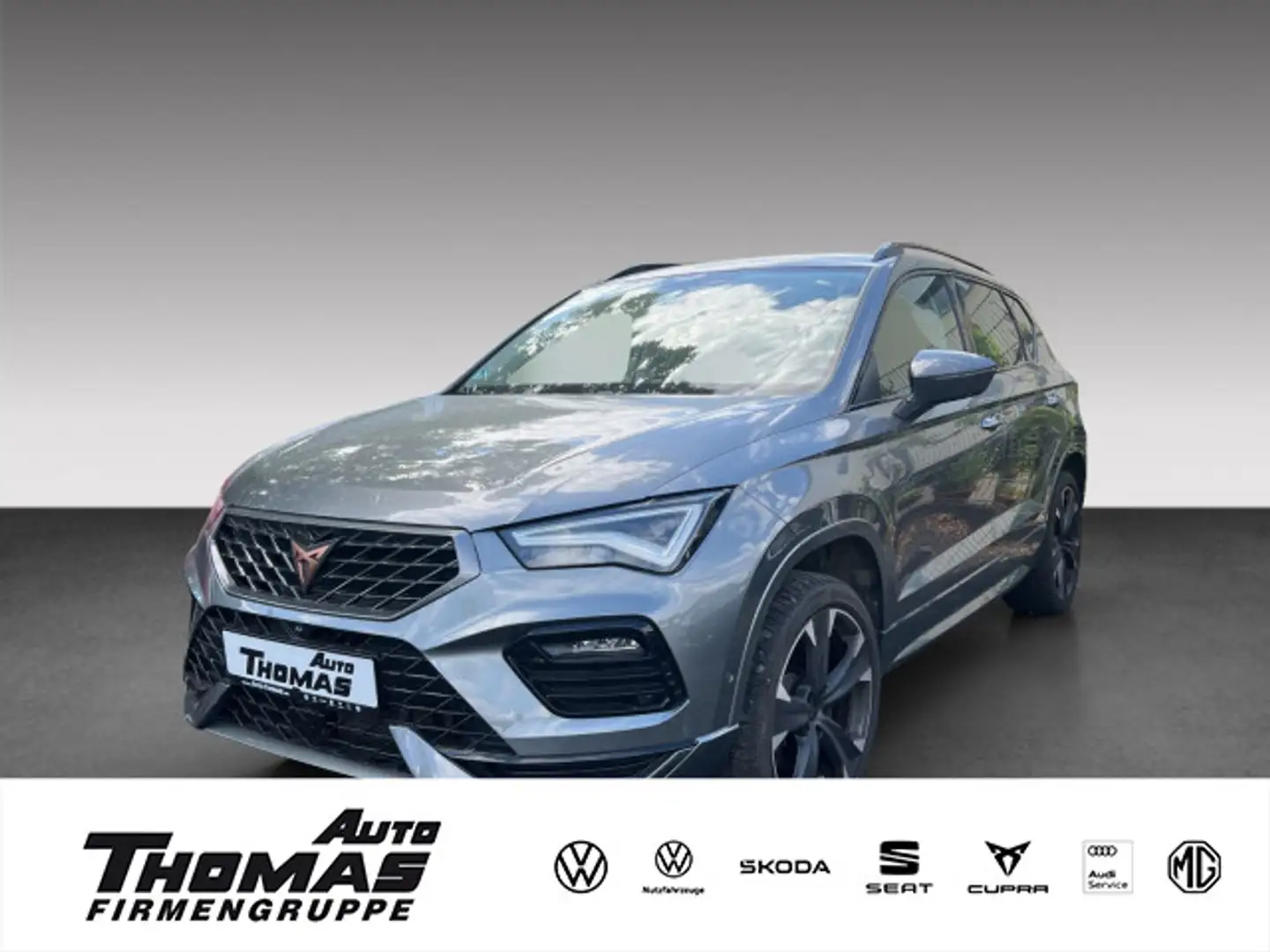 CUPRA Ateca 2.0 TSI DSG Basis 4Drive SHZ Klima Gris - 1
