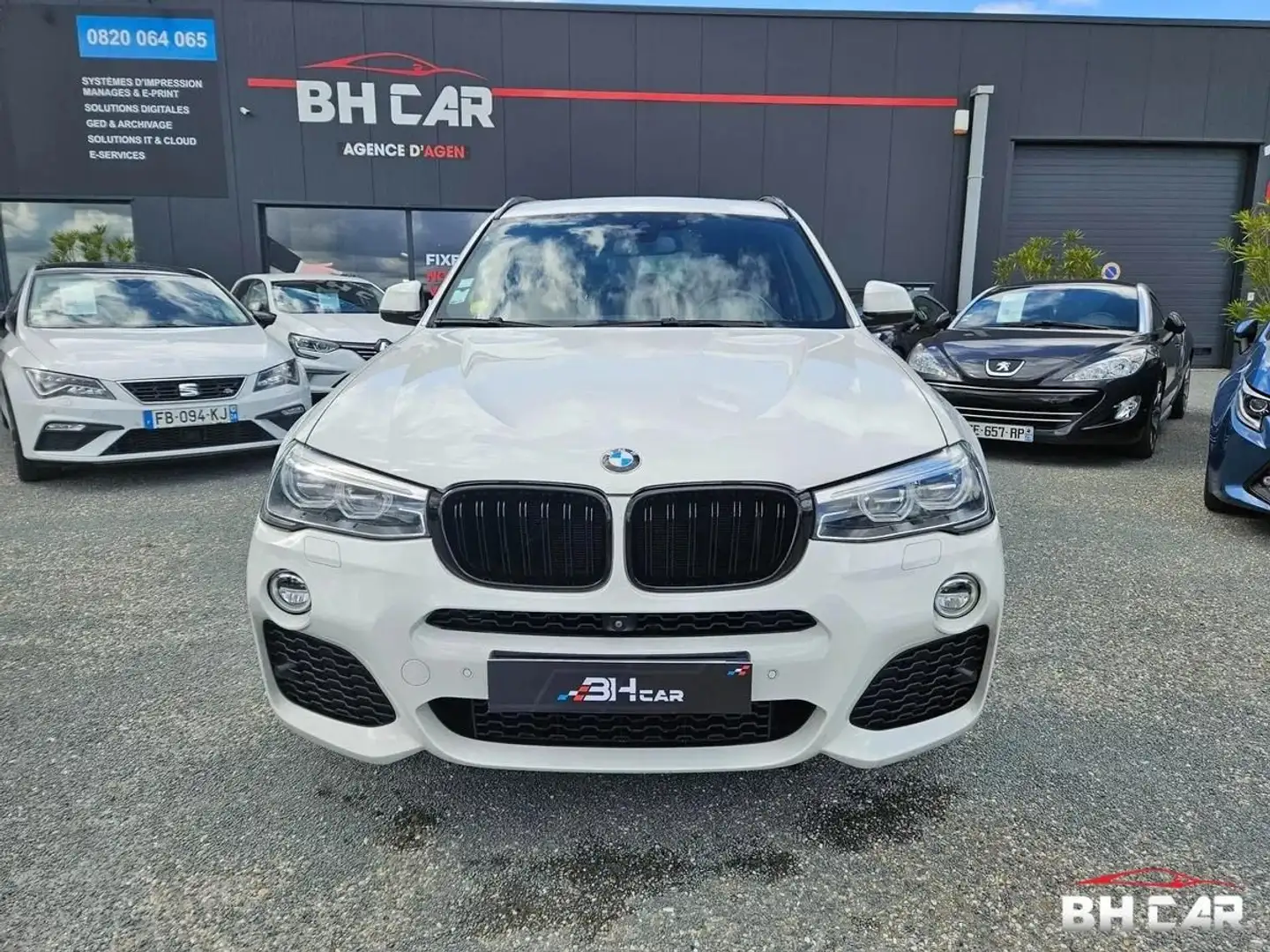 BMW X3 2.0l DA 150cv M-SPORT SDRIVE Blanc - 2