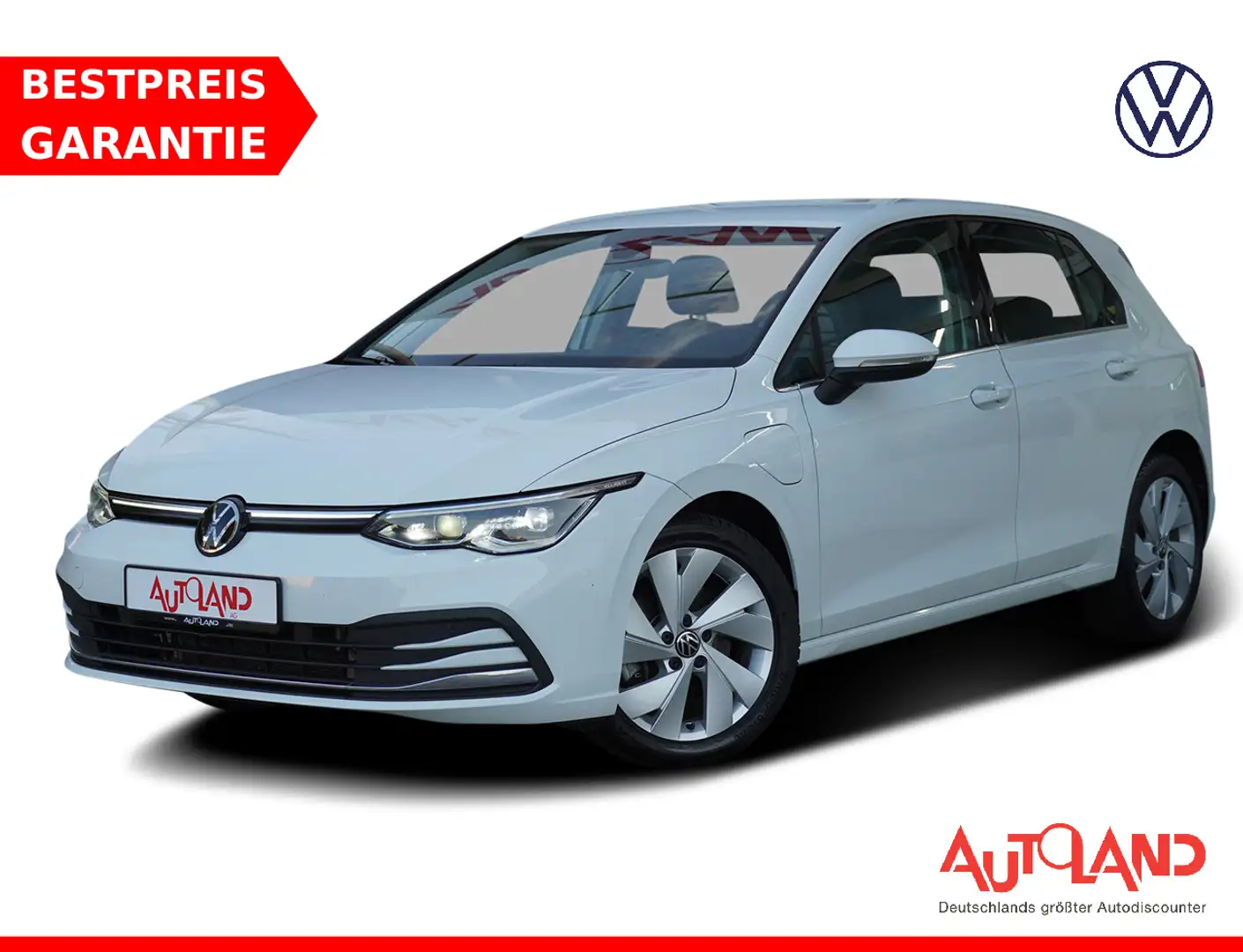 Volkswagen Golf VIII Style 1.4 eHybrid LED Navi Sitzheizung Weiß - 1