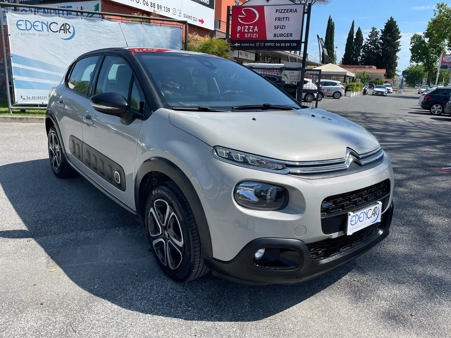 Citroen C3 1.2 puretech Feel 82cv Grigio - 1