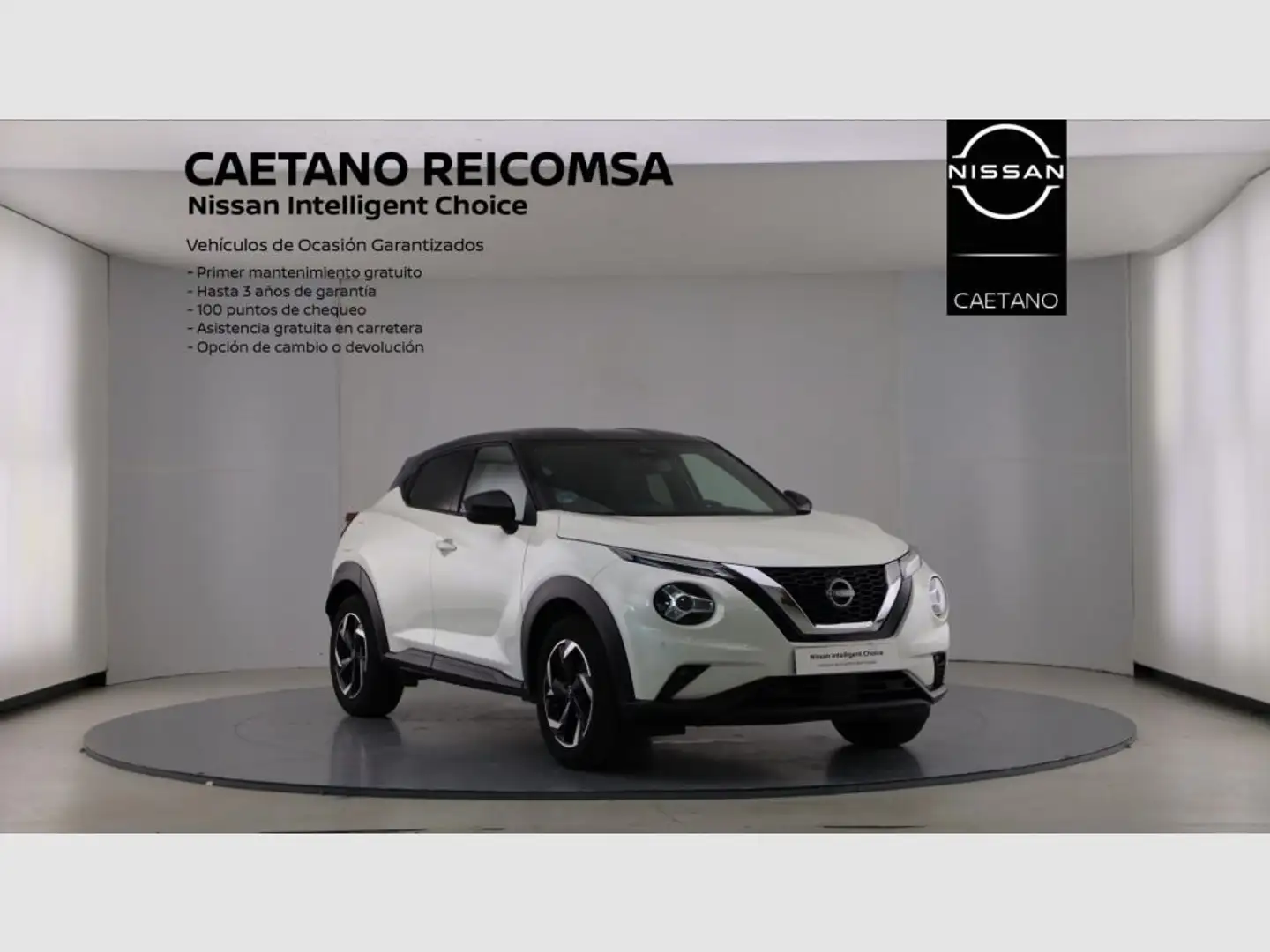 Nissan Juke 1.0 DIG-T N-Connecta 4x2 DCT 7 84kW Blanco - 1