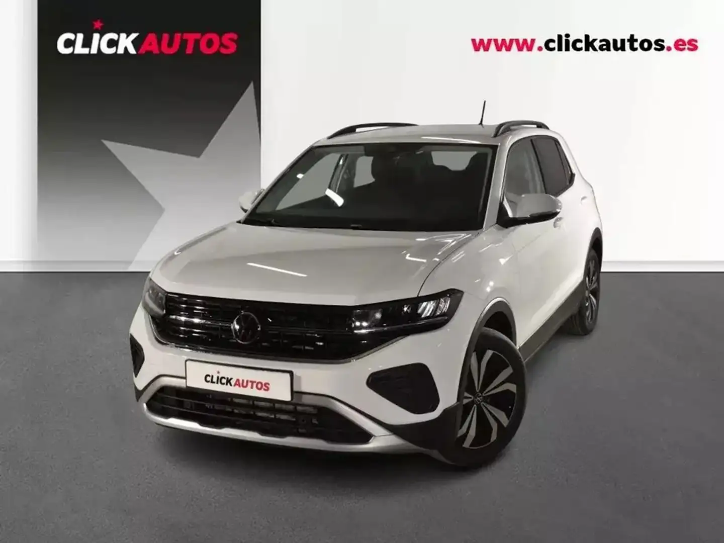 Volkswagen T-Cross 1.0 TSI Más 85kW Aut. Blanco - 1