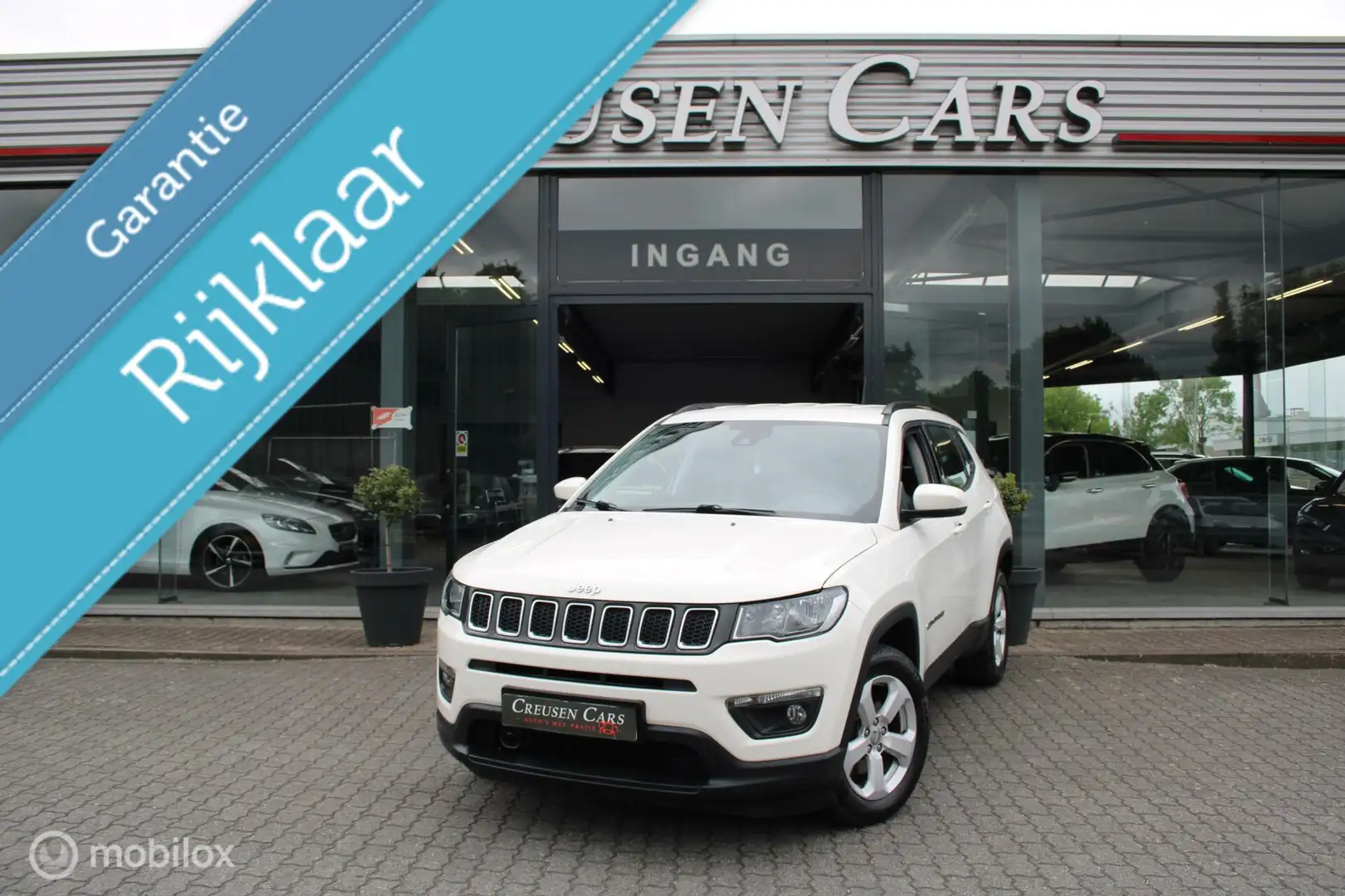 Jeep Compass 1.4 MultiAir Longitude/Stuur-stoel verw/Navi/Bt Weiß - 1